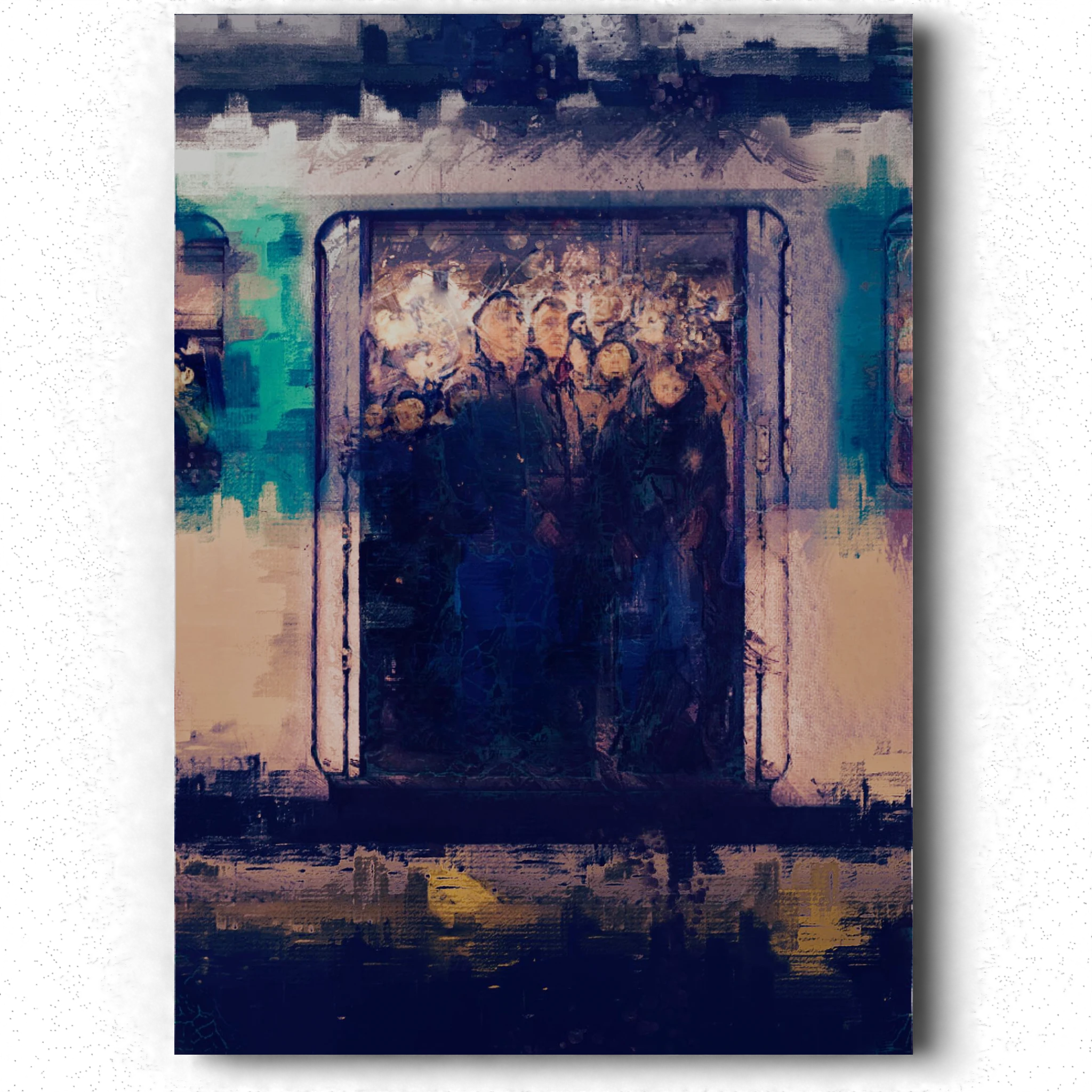 8h14 - Metro Saint Lazare, Paris — Arnaud Quercy