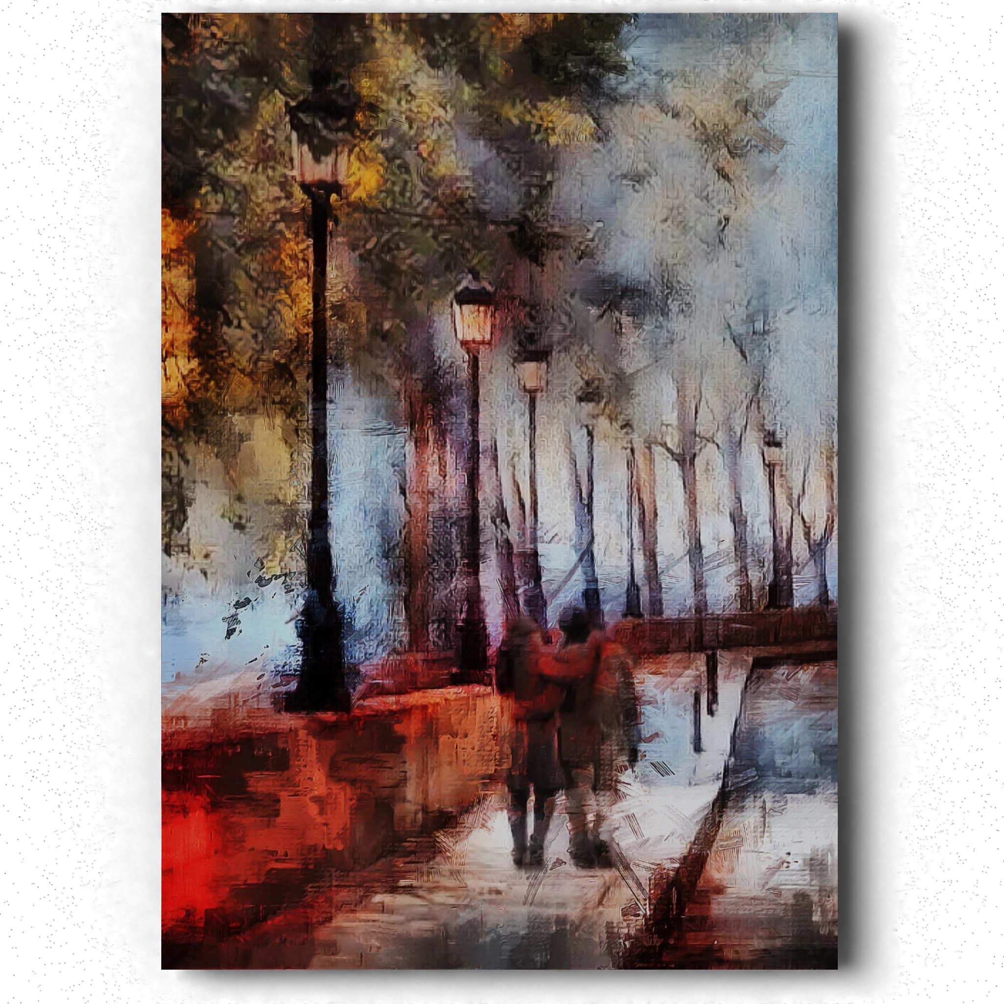 Bras dessus, Bras dessous, Quai de Bourbon, Paris — Arnaud Quercy