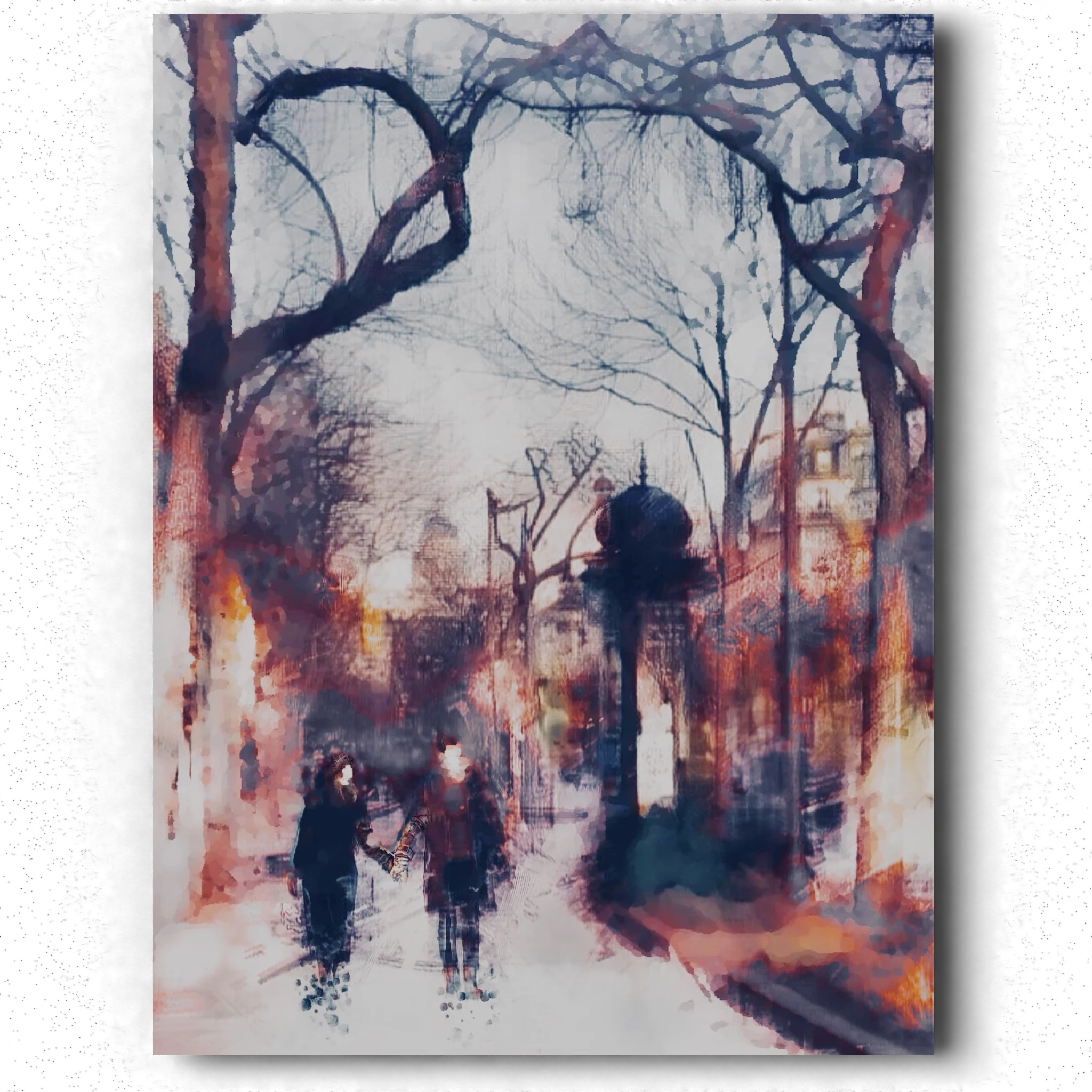 deux amoureux avenue des gobelins — Arnaud Quercy