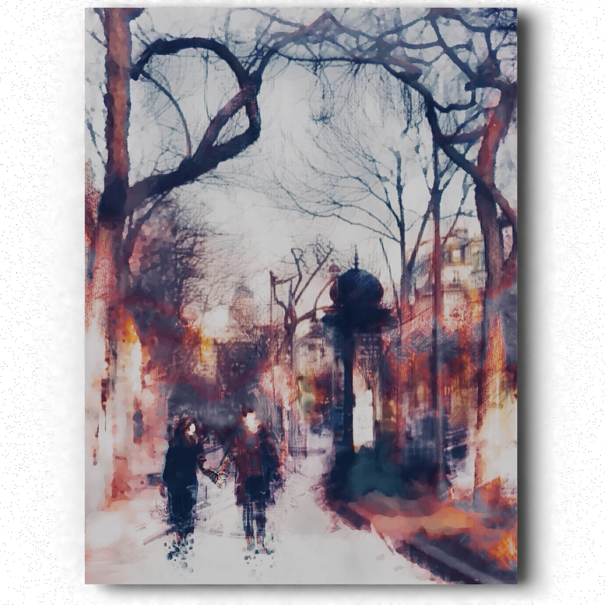 deux amoureux avenue des gobelins — Arnaud Quercy