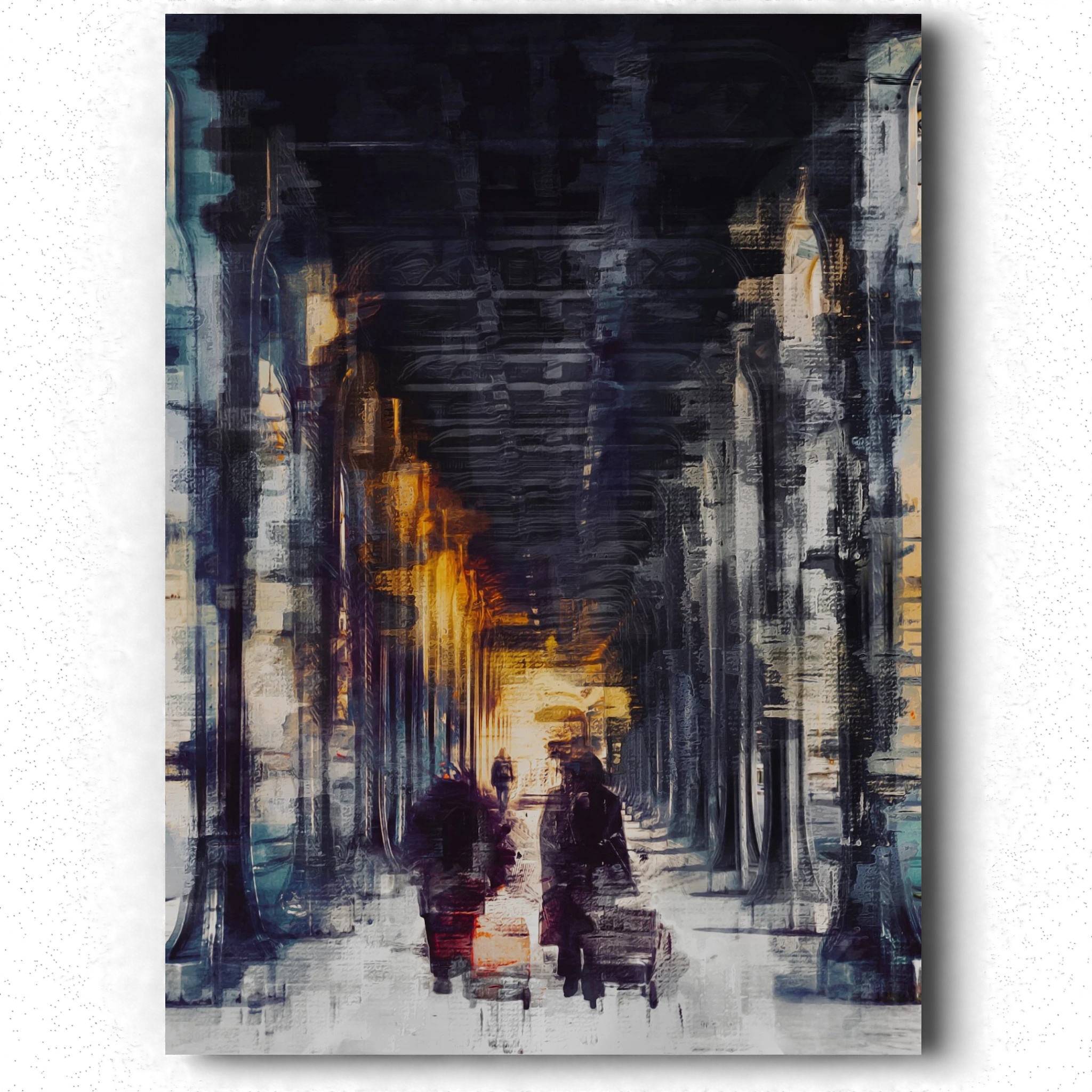 Deux Vieilles Dames au Pont Bir Hakeim, Paris — Arnaud Quercy