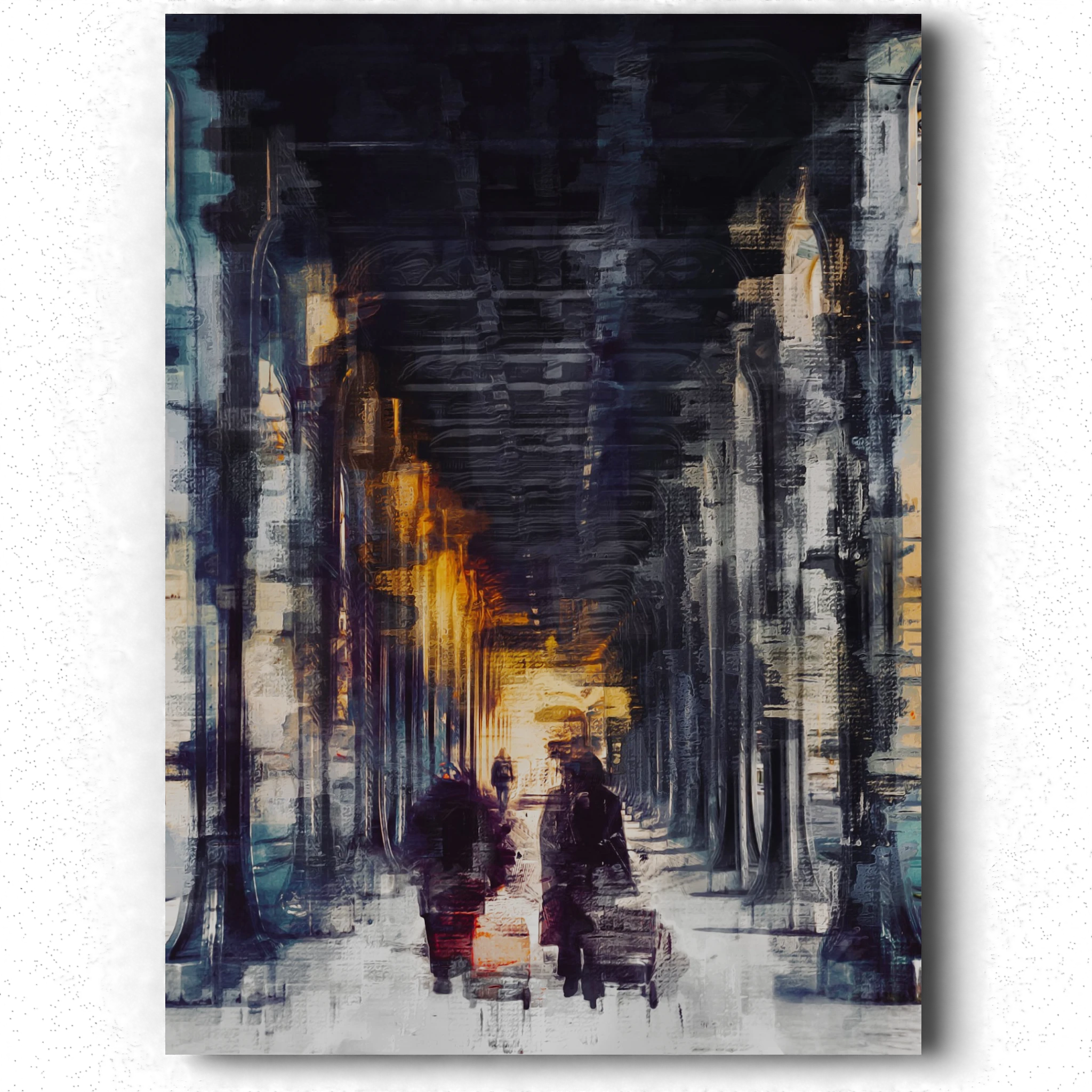 Deux Vieilles Dames au Pont Bir Hakeim, Paris — Arnaud Quercy