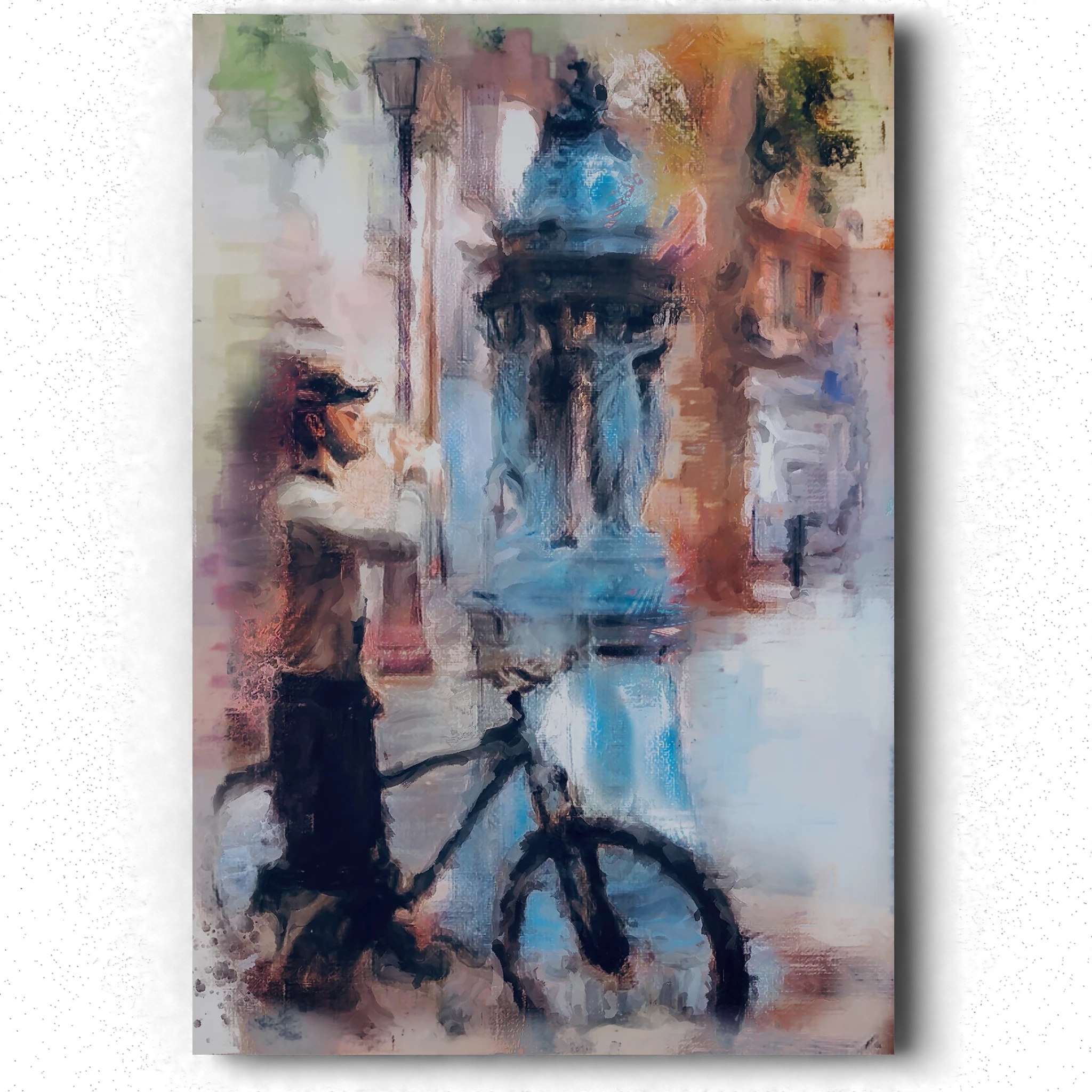 Fontaine Wallace de la place Saint-Spire - Paris — Arnaud Quercy