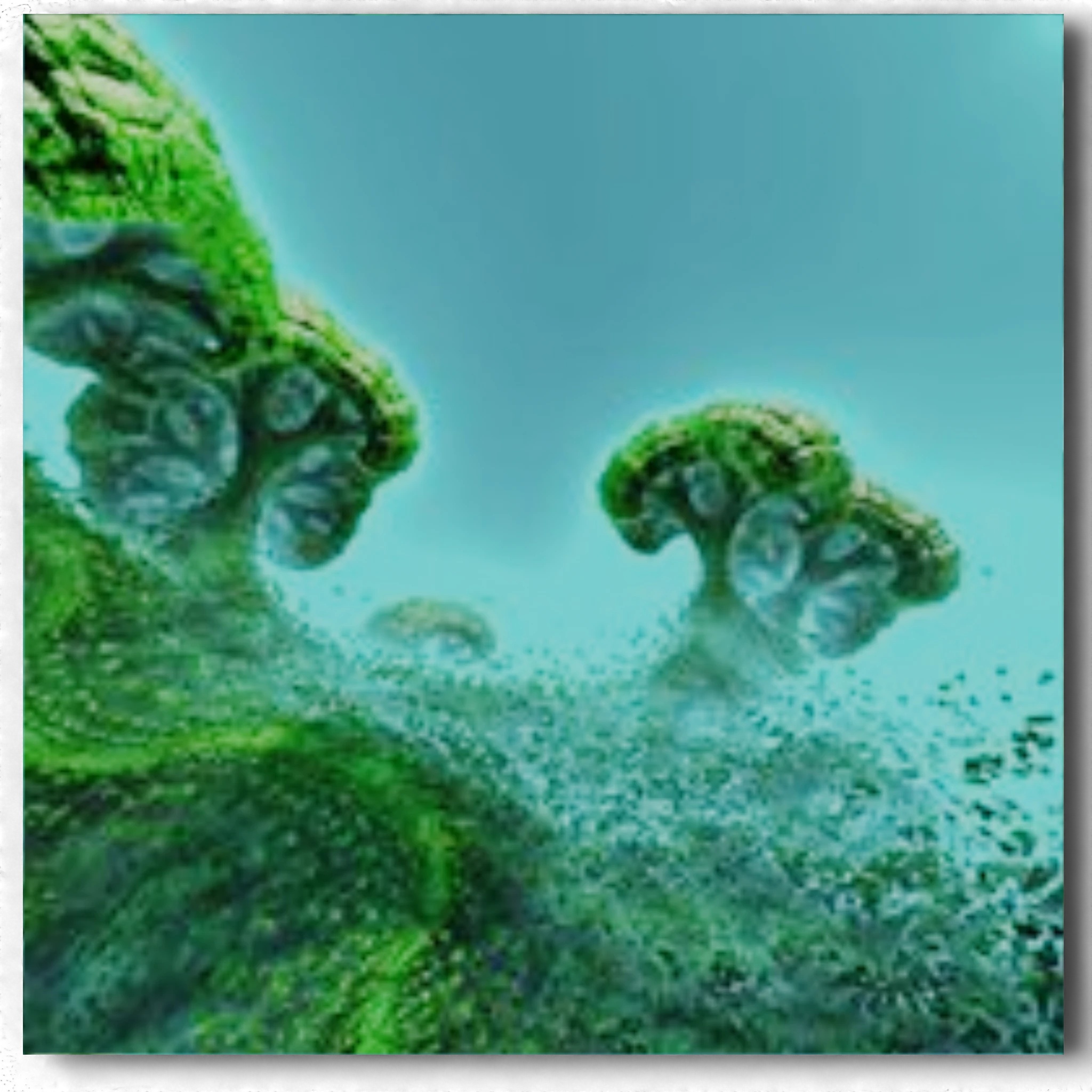 Invitation dans le jardin des Dryades - Essais Fractals — Arnaud Quercy