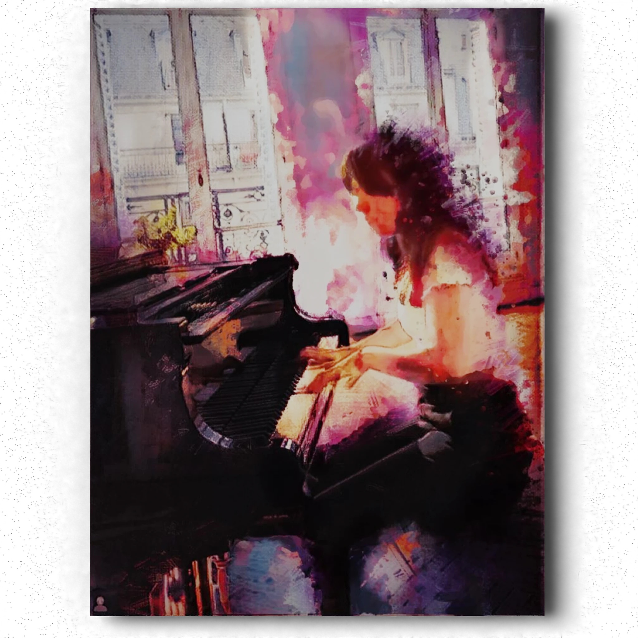 La pianiste du dessus, Paris — Arnaud Quercy