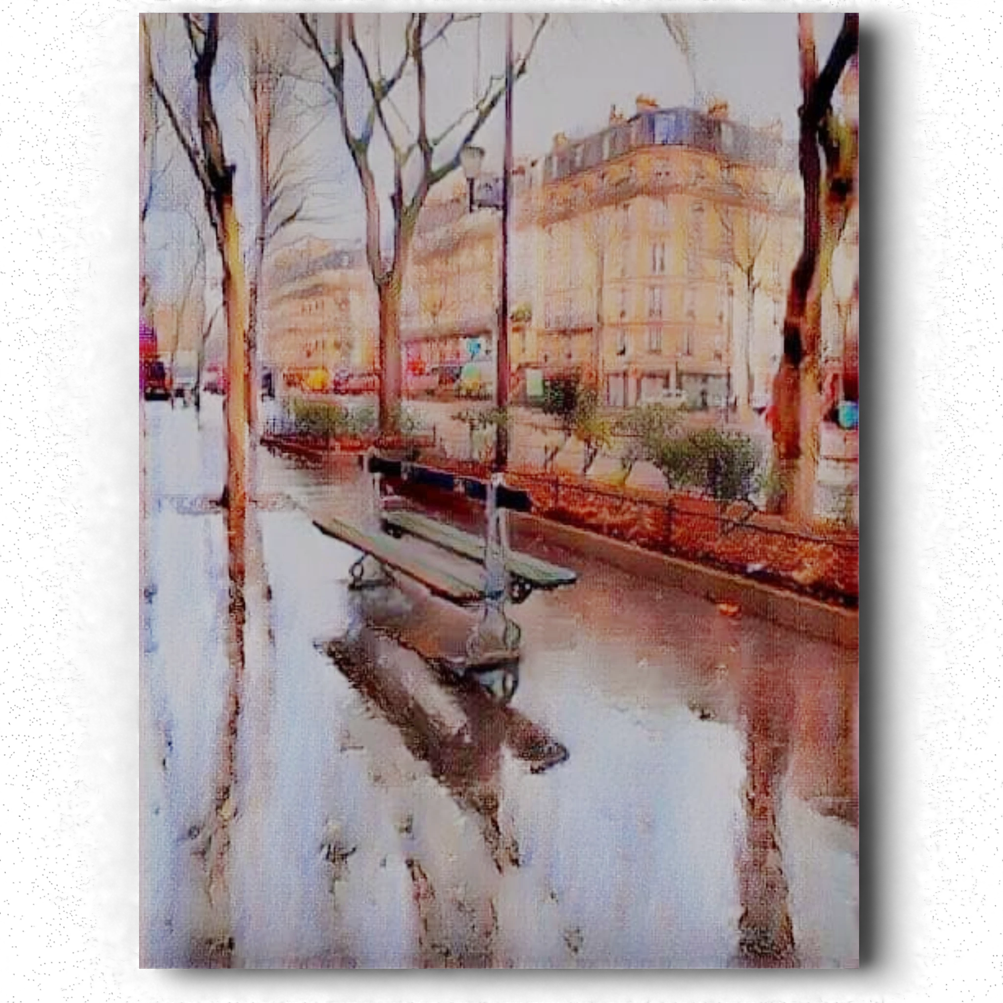 Le Banc du Boulevard de Port Royal, Paris