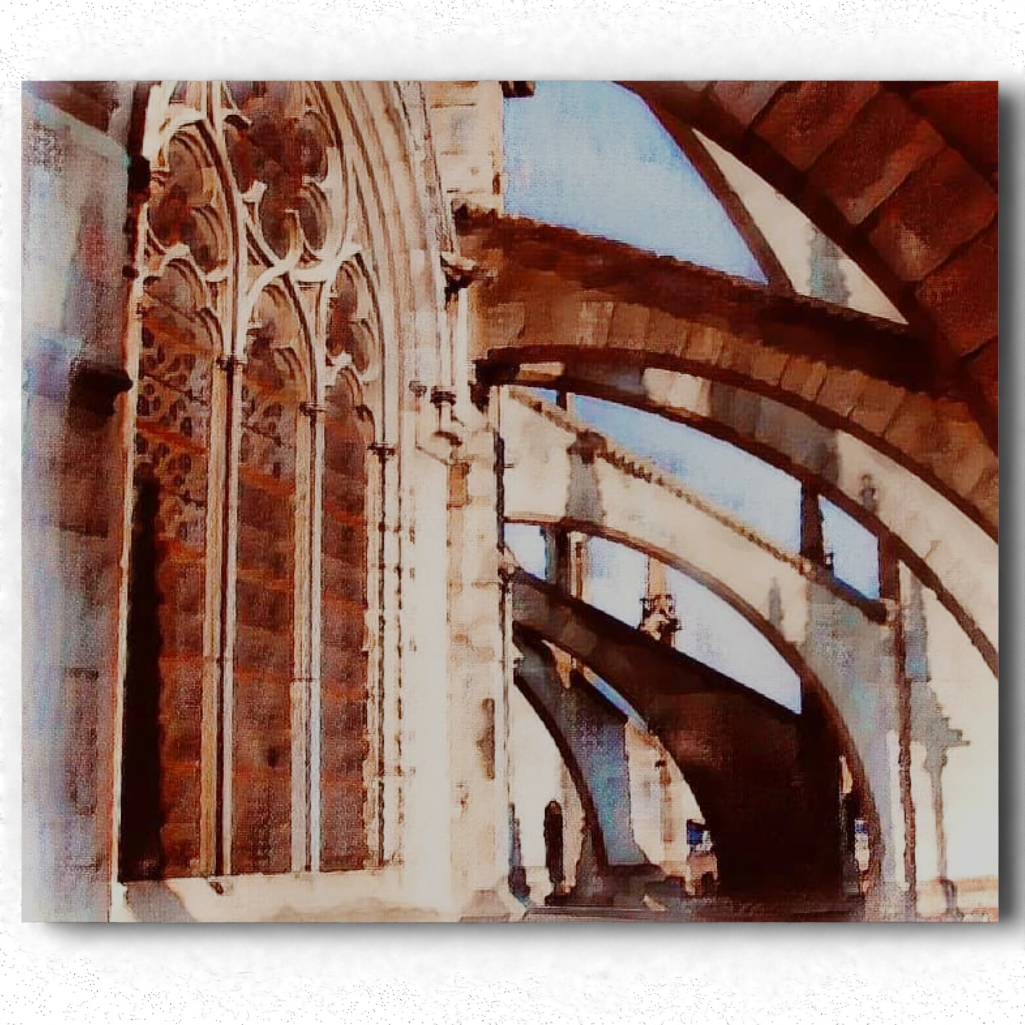 Les Arcs-boutants de Notre Dame, Paris — Arnaud Quercy