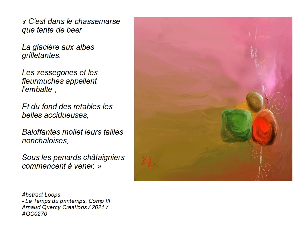 Abstract Loops - Sur le printemps - Comp I — Arnaud Quercy