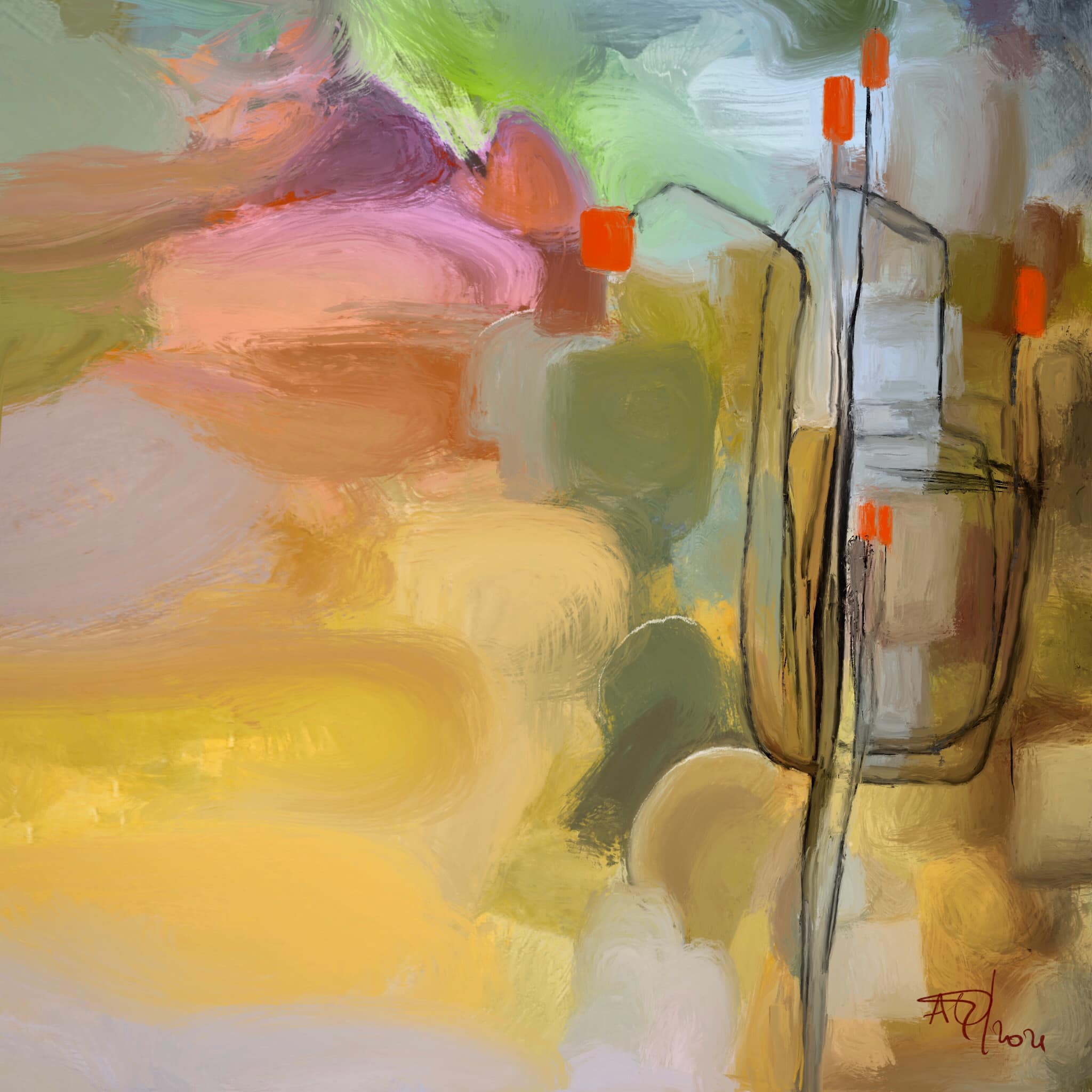 Abstract Loops - Sur le printemps - Comp V