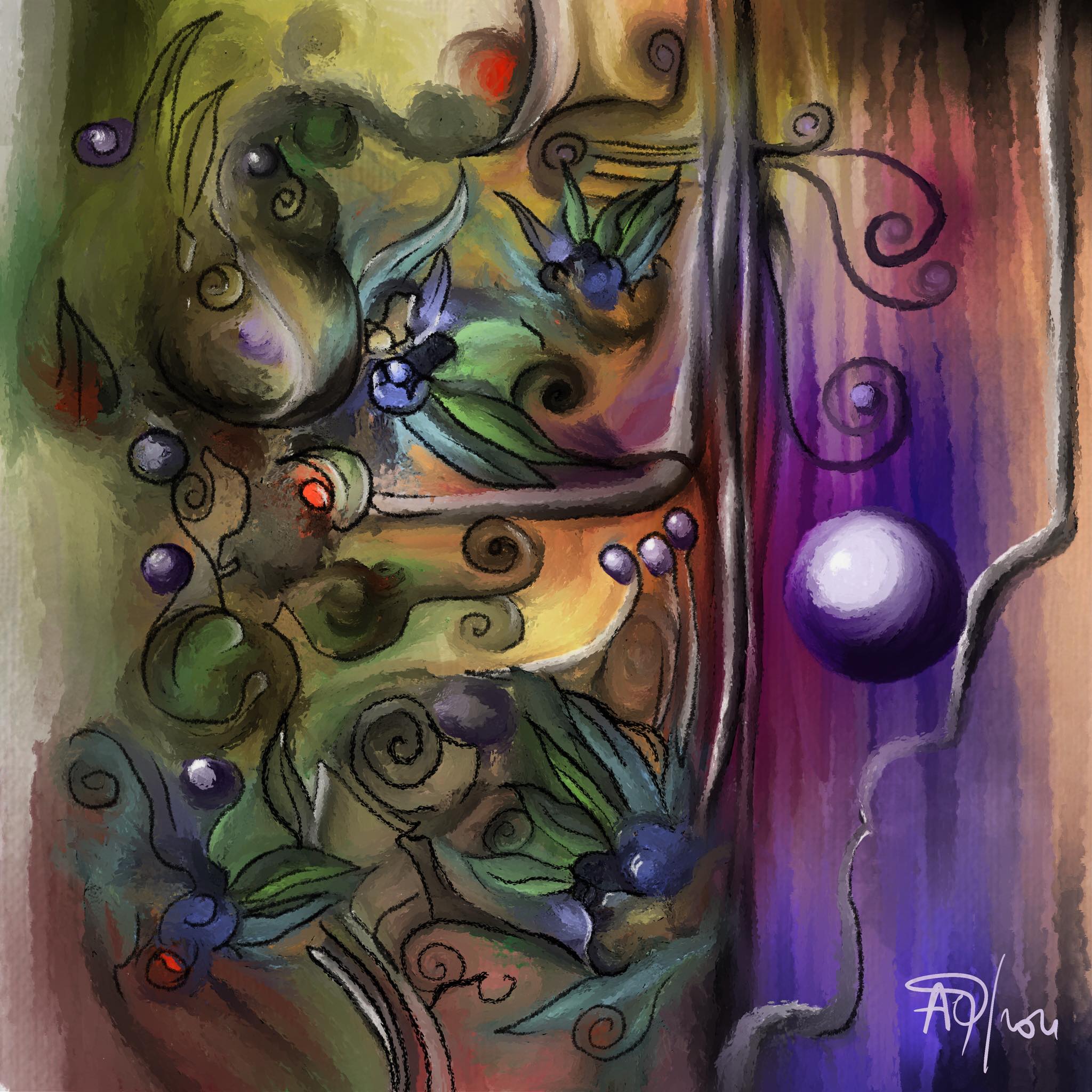 Abstract Loops -  Sur le printemps, Comp VIII