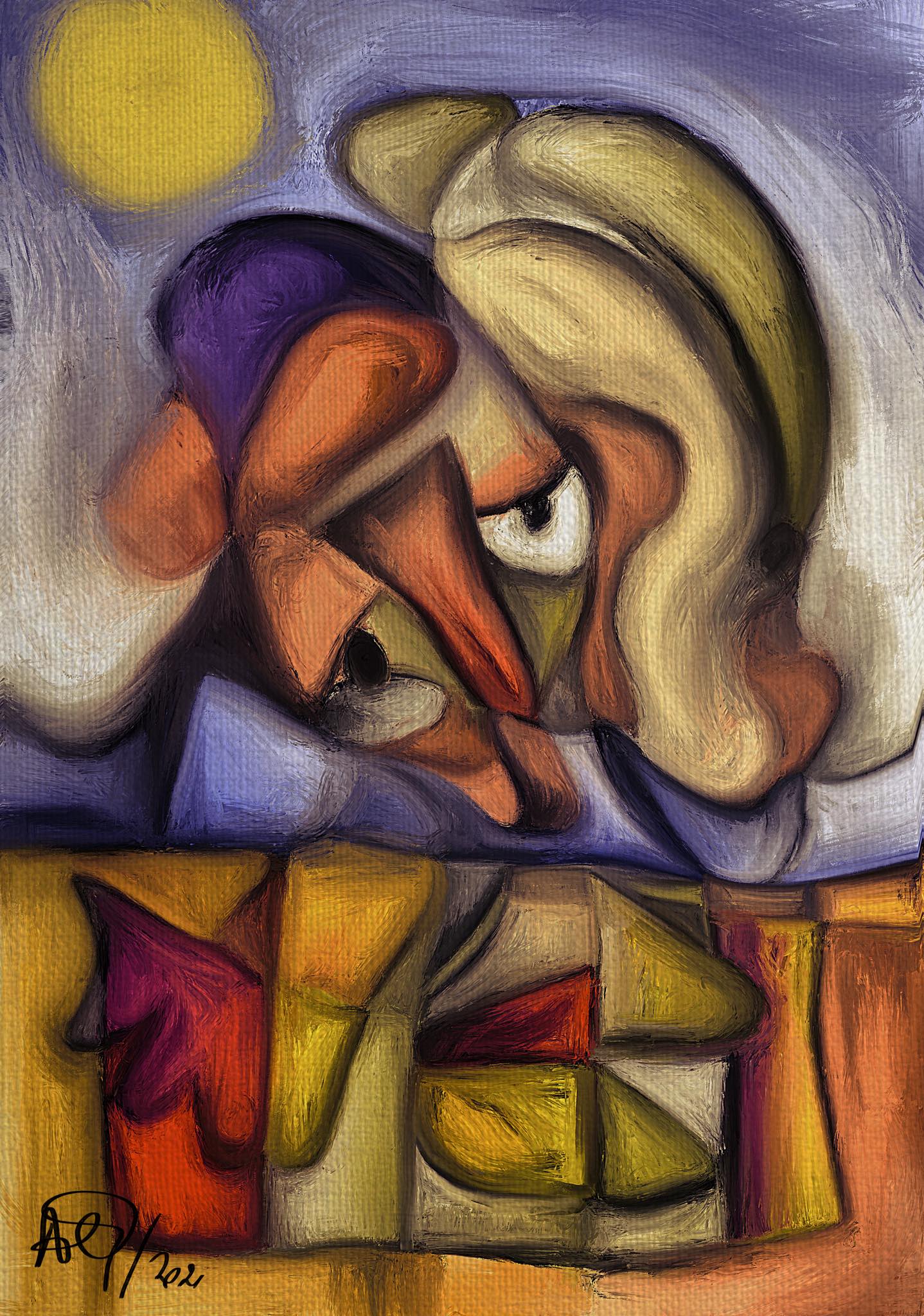 Entre sable et nage, Salou - Espagne — Arnaud Quercy