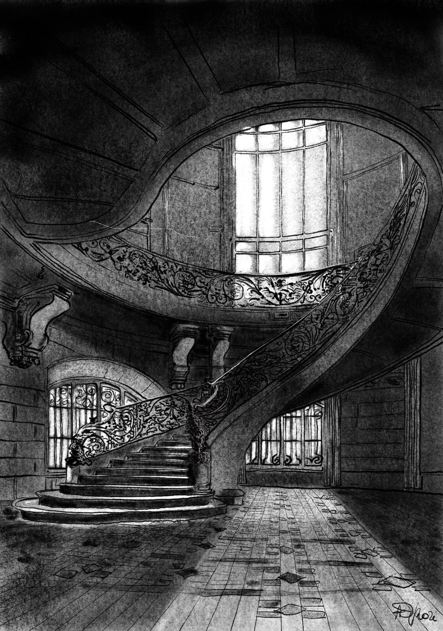 Escalier, Art Nouveau - Petit Palais, Paris — Arnaud Quercy