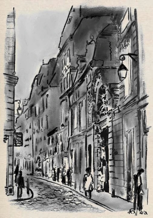 Rue vieille du temple, Paris — Arnaud Quercy