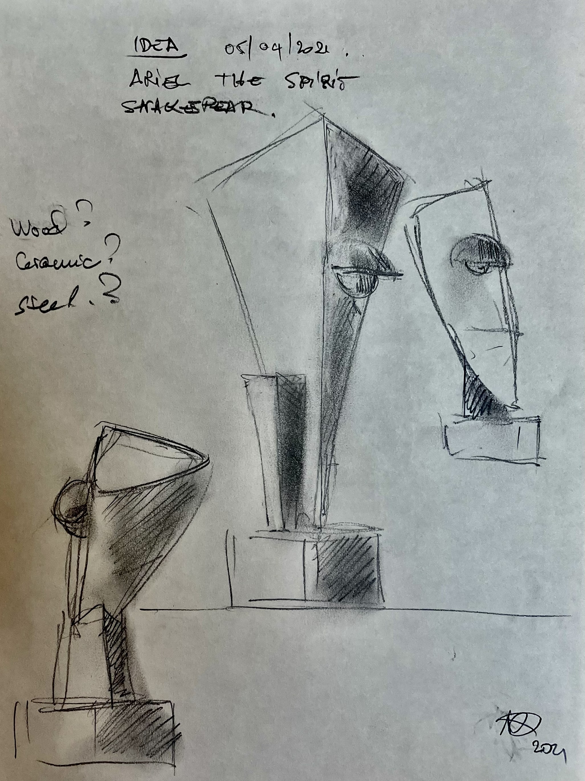 Ariel, the spirit — Arnaud Quercy