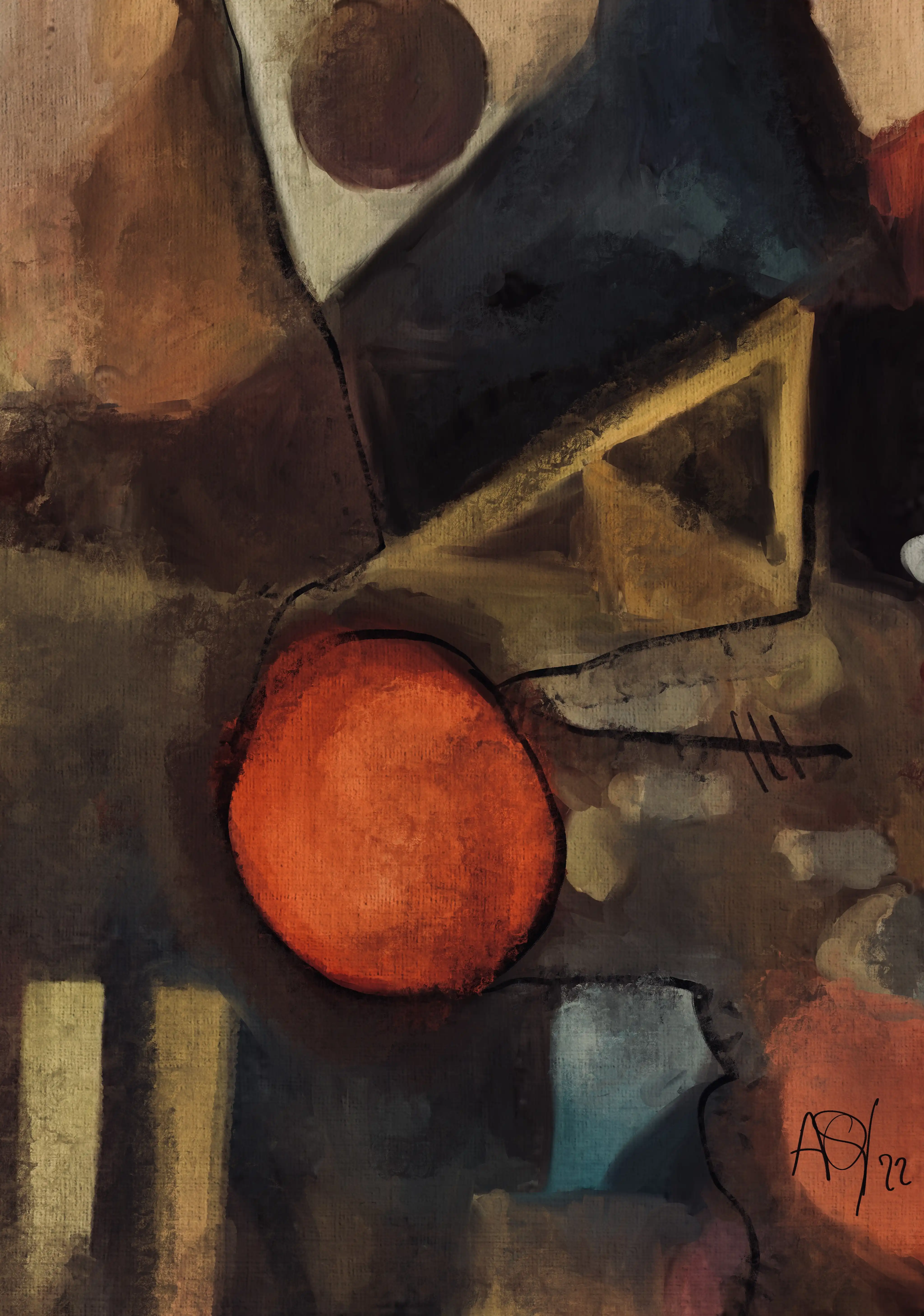Meditation de Thaïs - Inspirations, tableau 4 — Arnaud Quercy