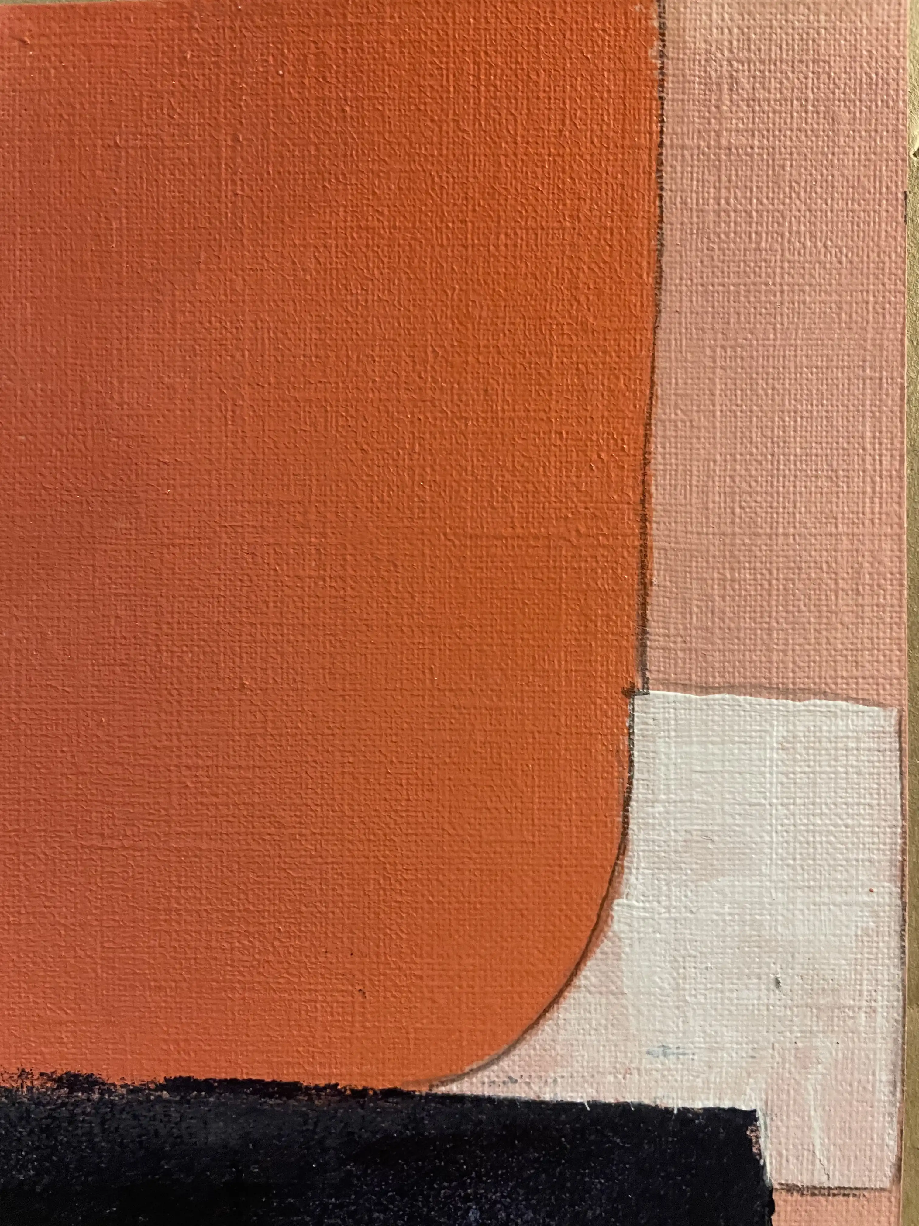 Acrylic titled C Major9 - Research on Harmony - Variation 14