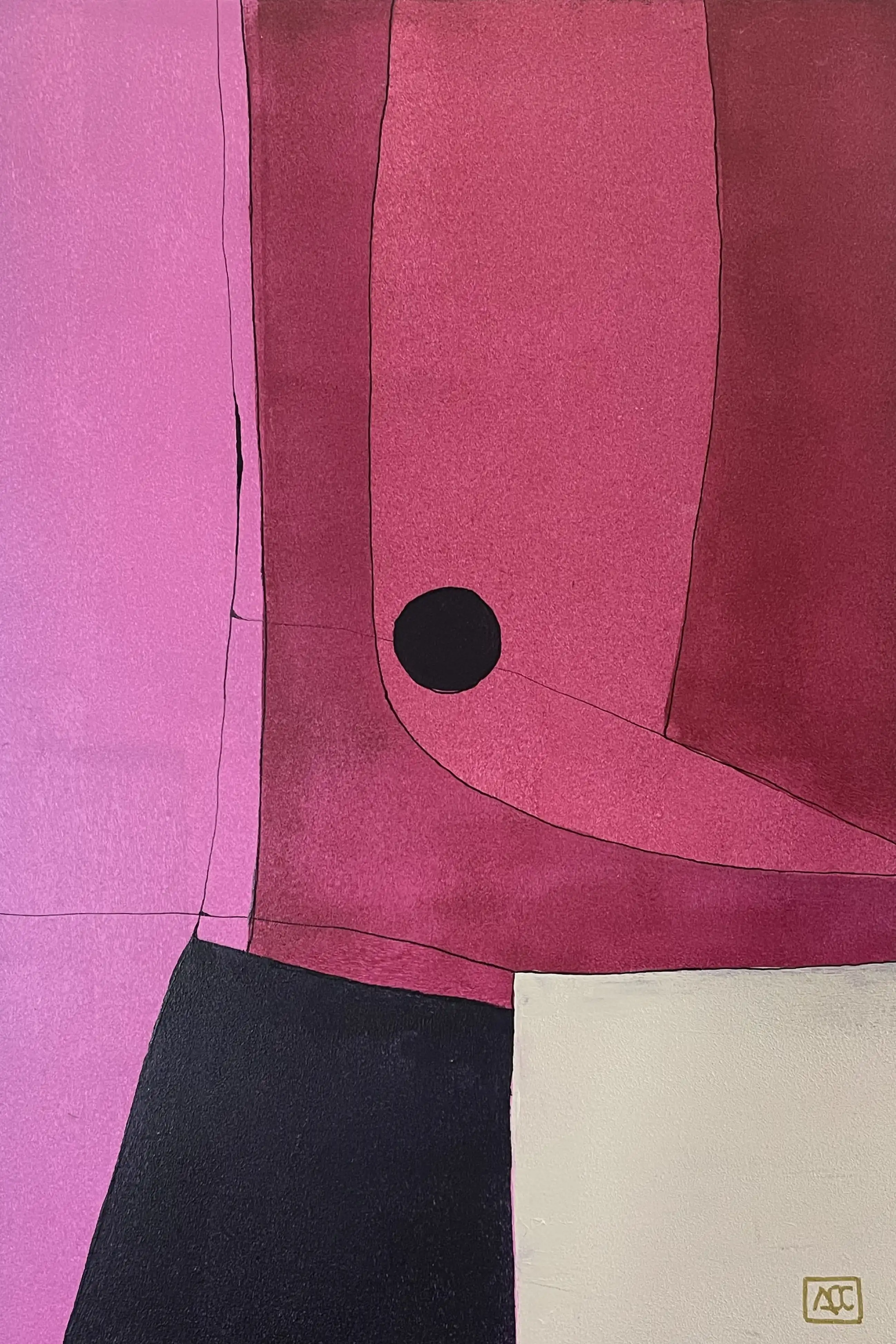 Acrylic titled F Octaves - Reflexions 27