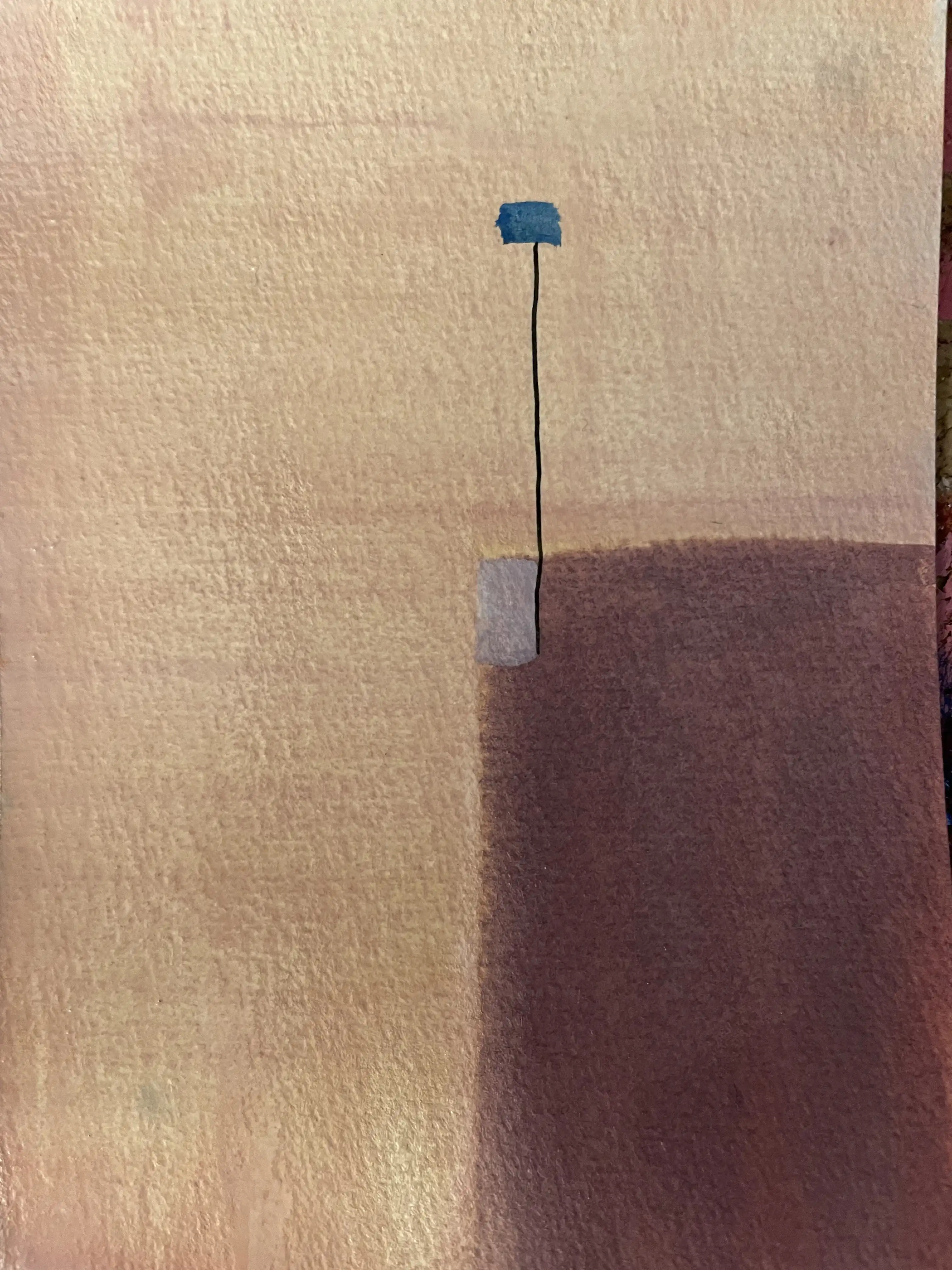 Watercolor titled Meditations