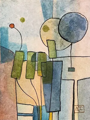 Promenade aux jardins du Luxembourg - Variation 3