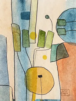 Promenade aux jardins du Luxembourg - Variation 5