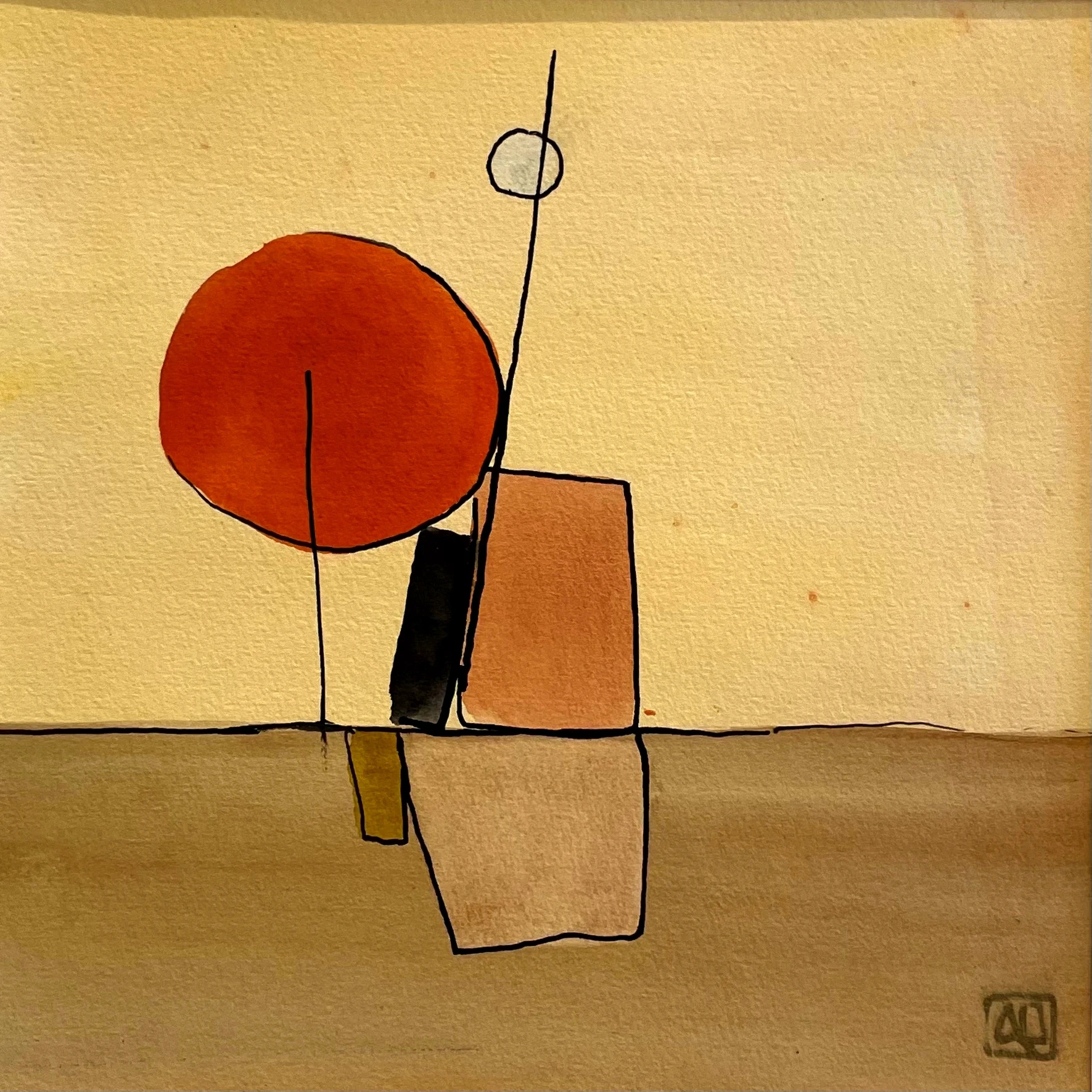 Étude à l'aquarelle en La mineur n° 1 — Arnaud Quercy