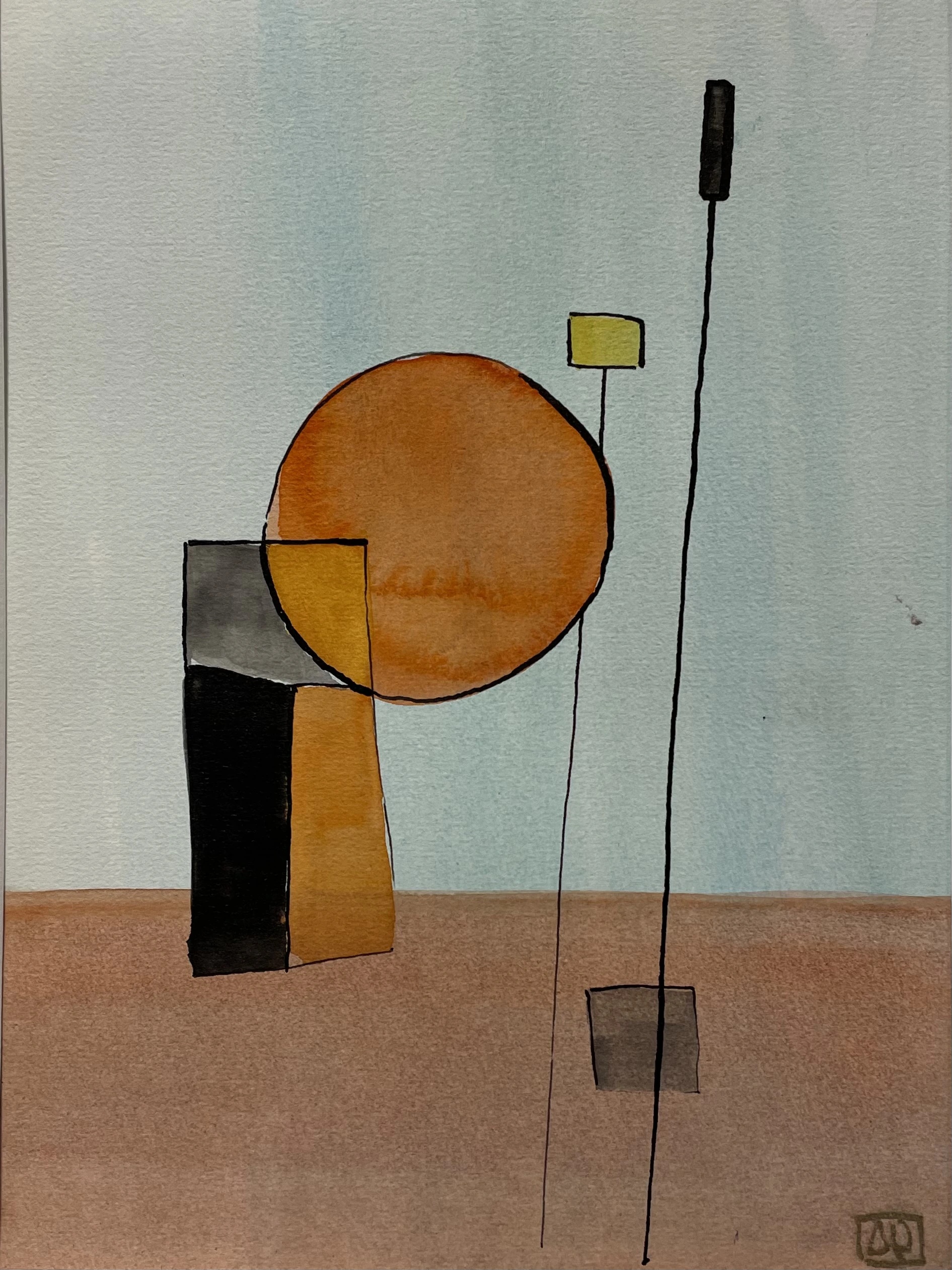 Watercolor Study in A Minor No. 3 — Arnaud Quercy