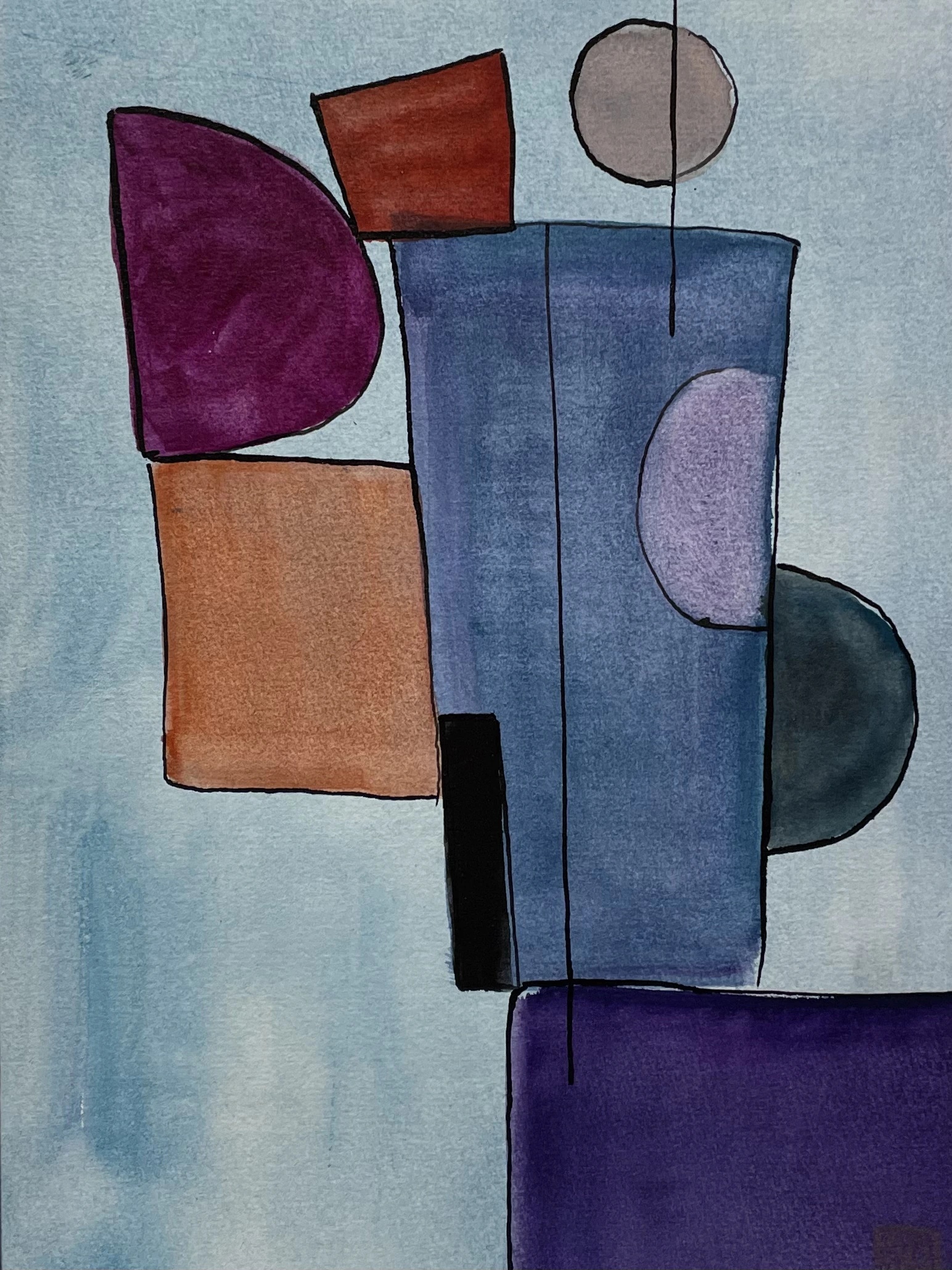 Étude à l'aquarelle en La bémol majeur n° 2 — Arnaud Quercy