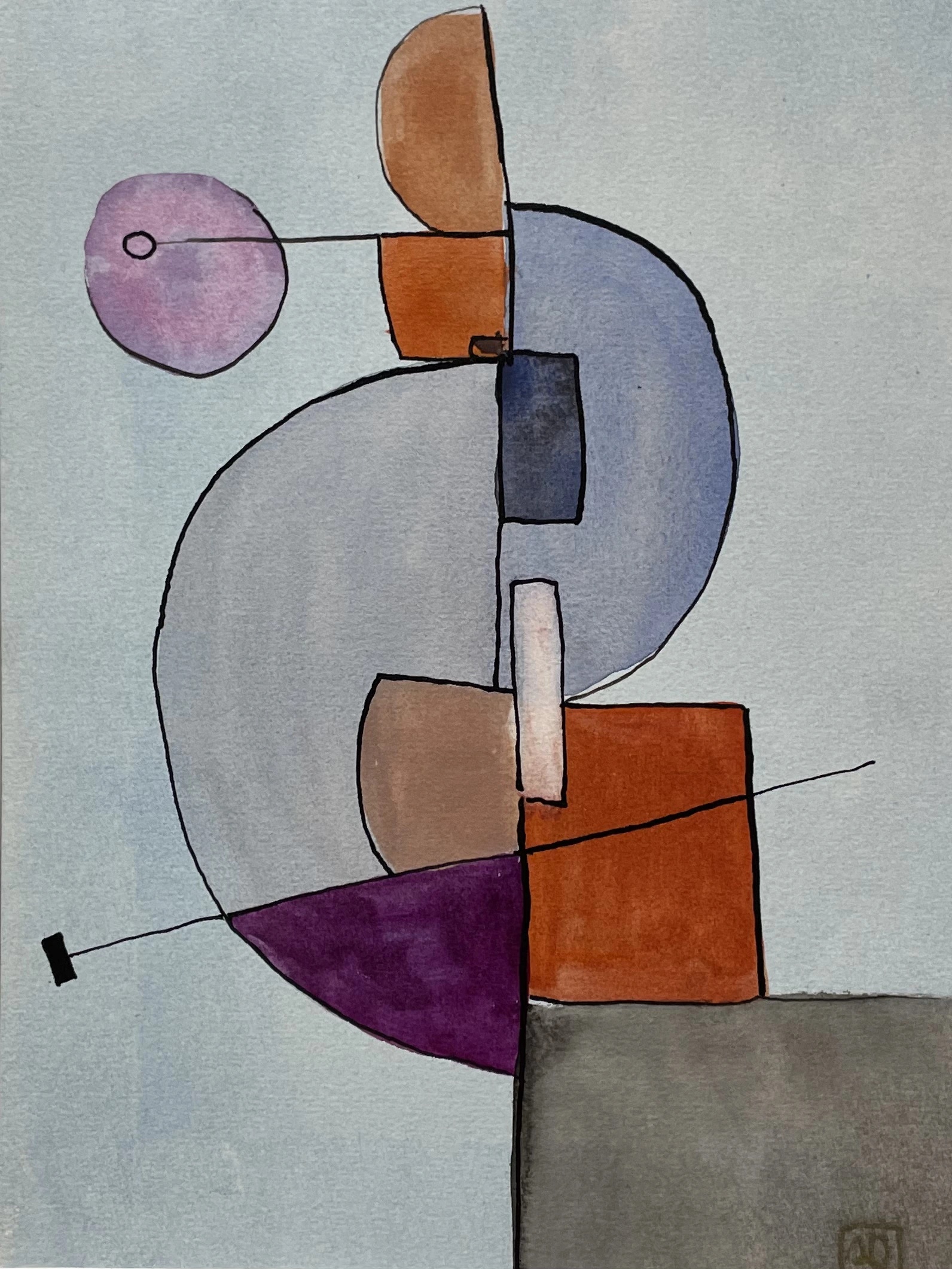 Watercolor Study in Ab Major No. 3 — Arnaud Quercy