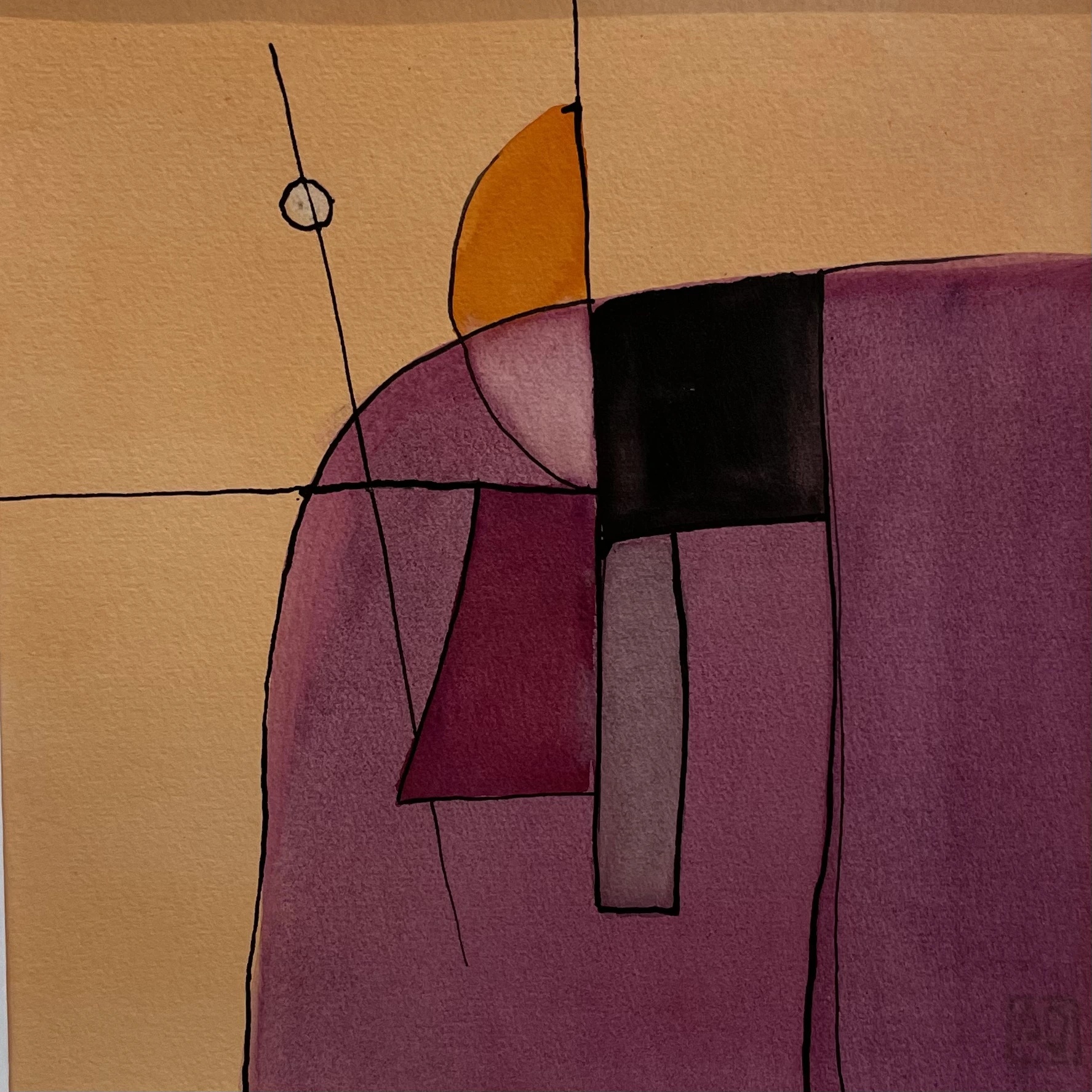 Watercolor Study in Bb Major No. 1 — Arnaud Quercy