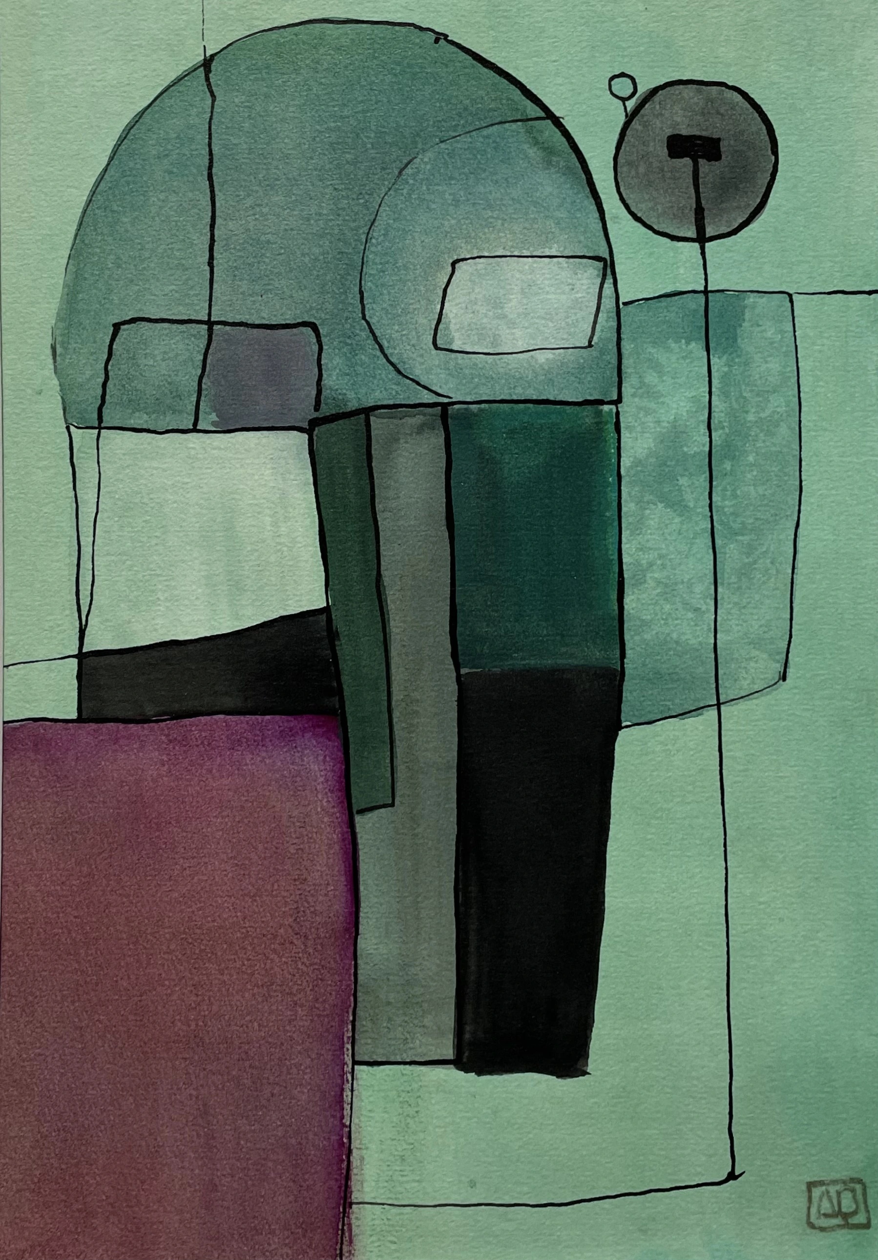 Watercolor Study in Bb Minor No. 1 — Arnaud Quercy