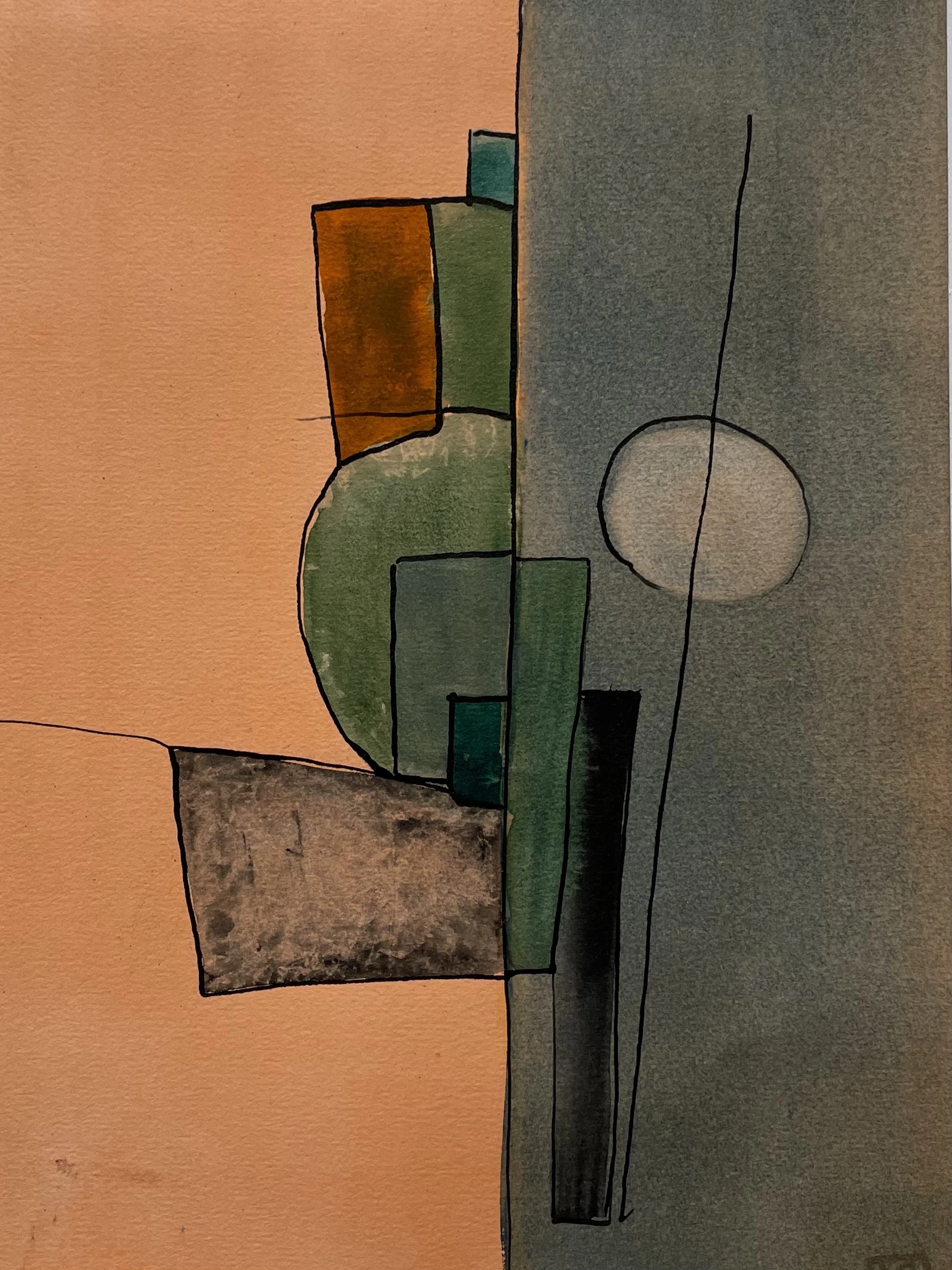 Étude à l'aquarelle en Ré majeur n° 2 — Arnaud Quercy