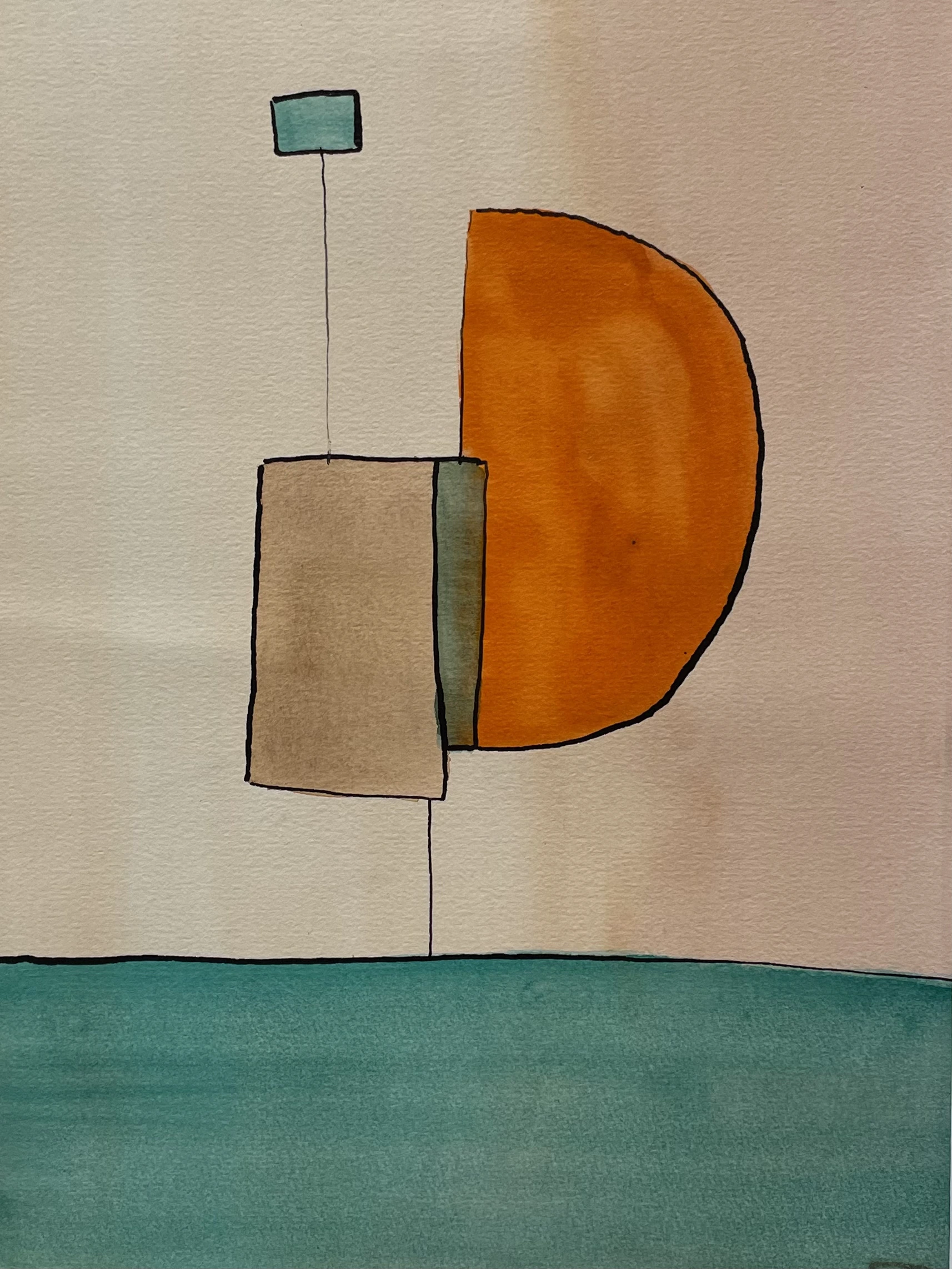 Watercolor Study in D Major No. 3 — Arnaud Quercy