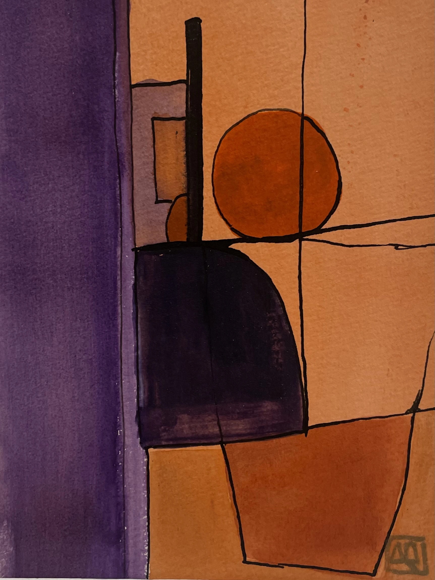 Watercolor Study in D Minor No. 1 — Arnaud Quercy