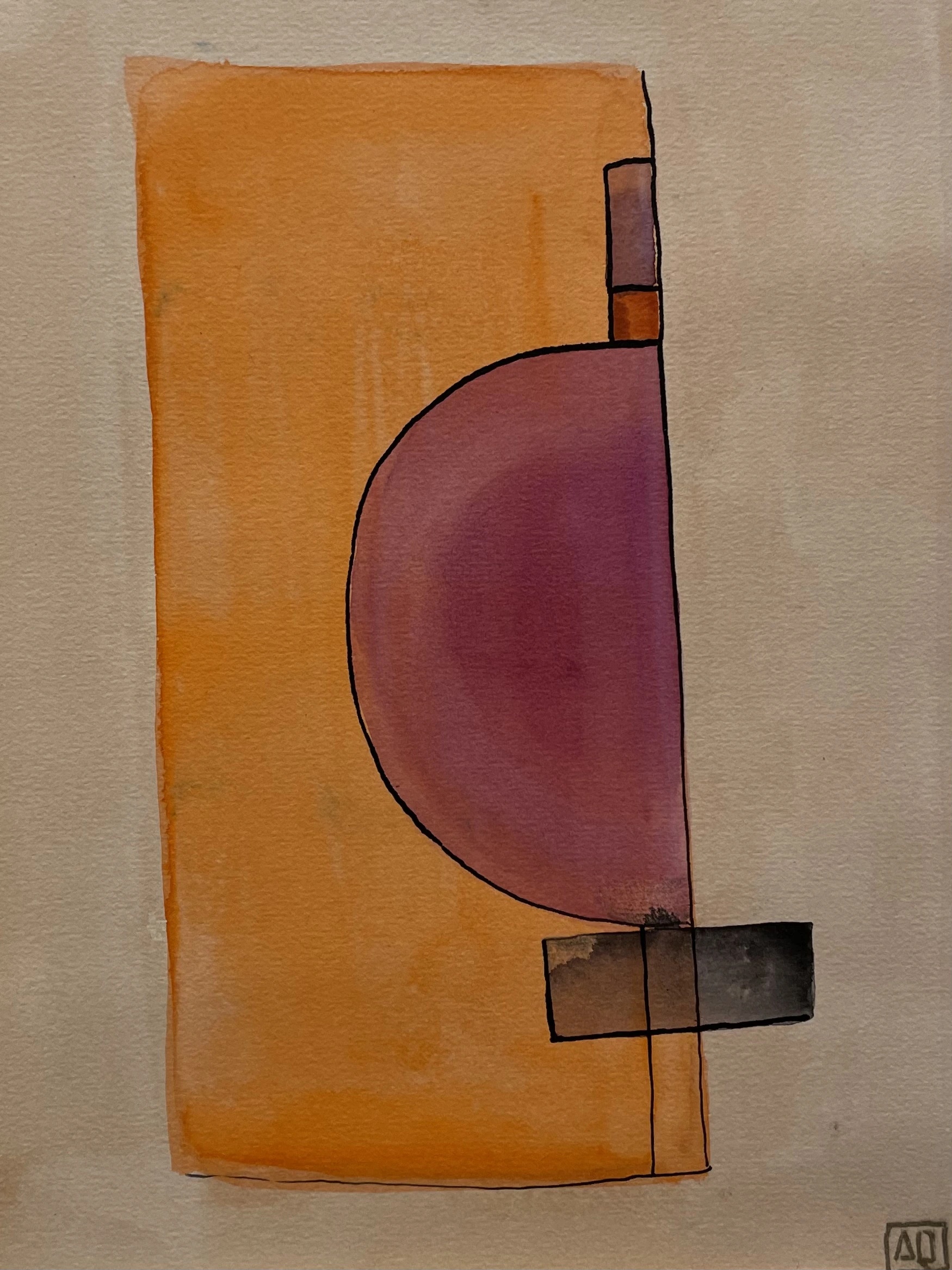 Watercolor Study in D Minor No. 3 — Arnaud Quercy