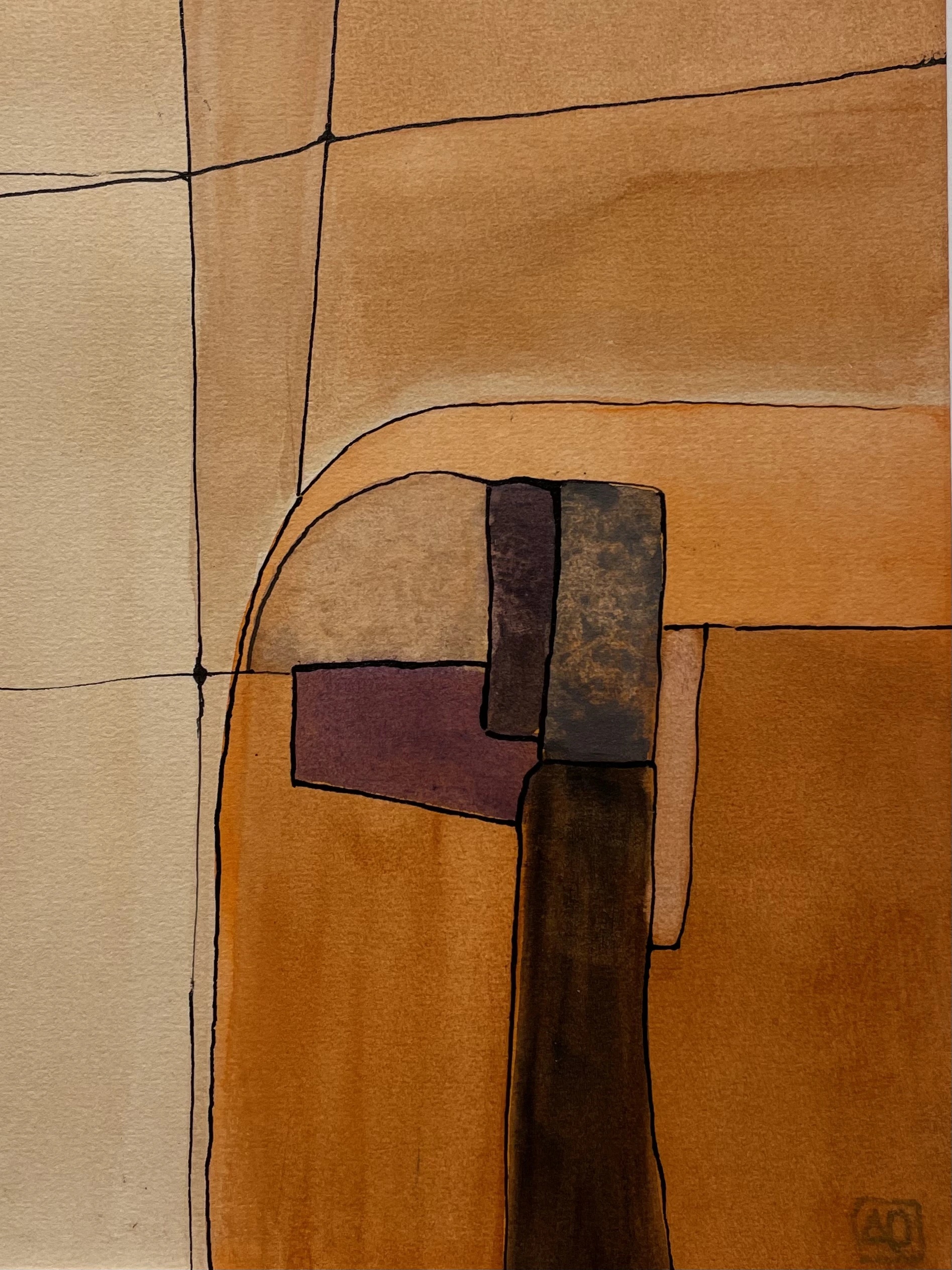 Watercolor Study in D Minor No. 4 — Arnaud Quercy