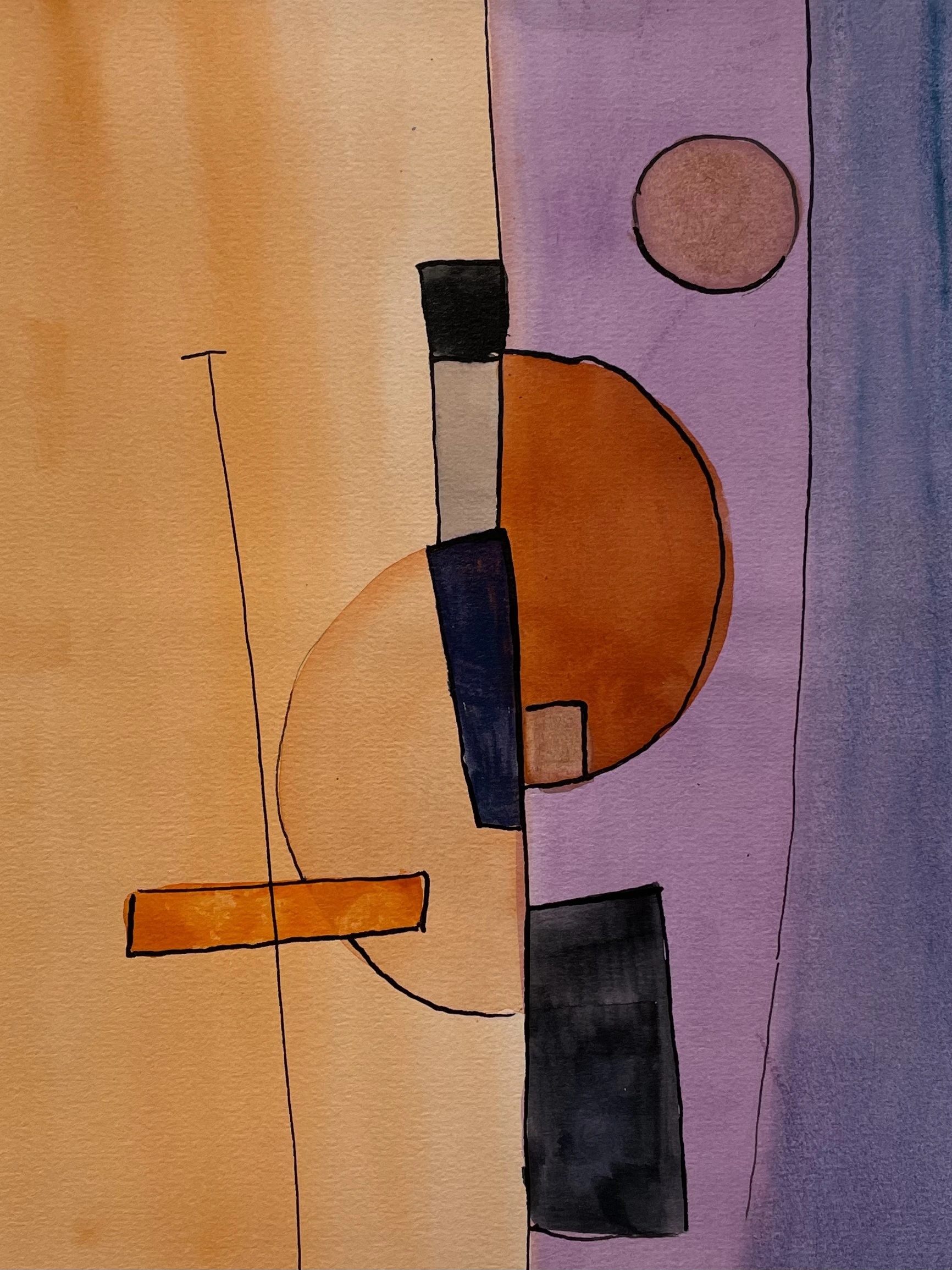 Watercolor Study in Eb Maj7 No. 1 — Arnaud Quercy