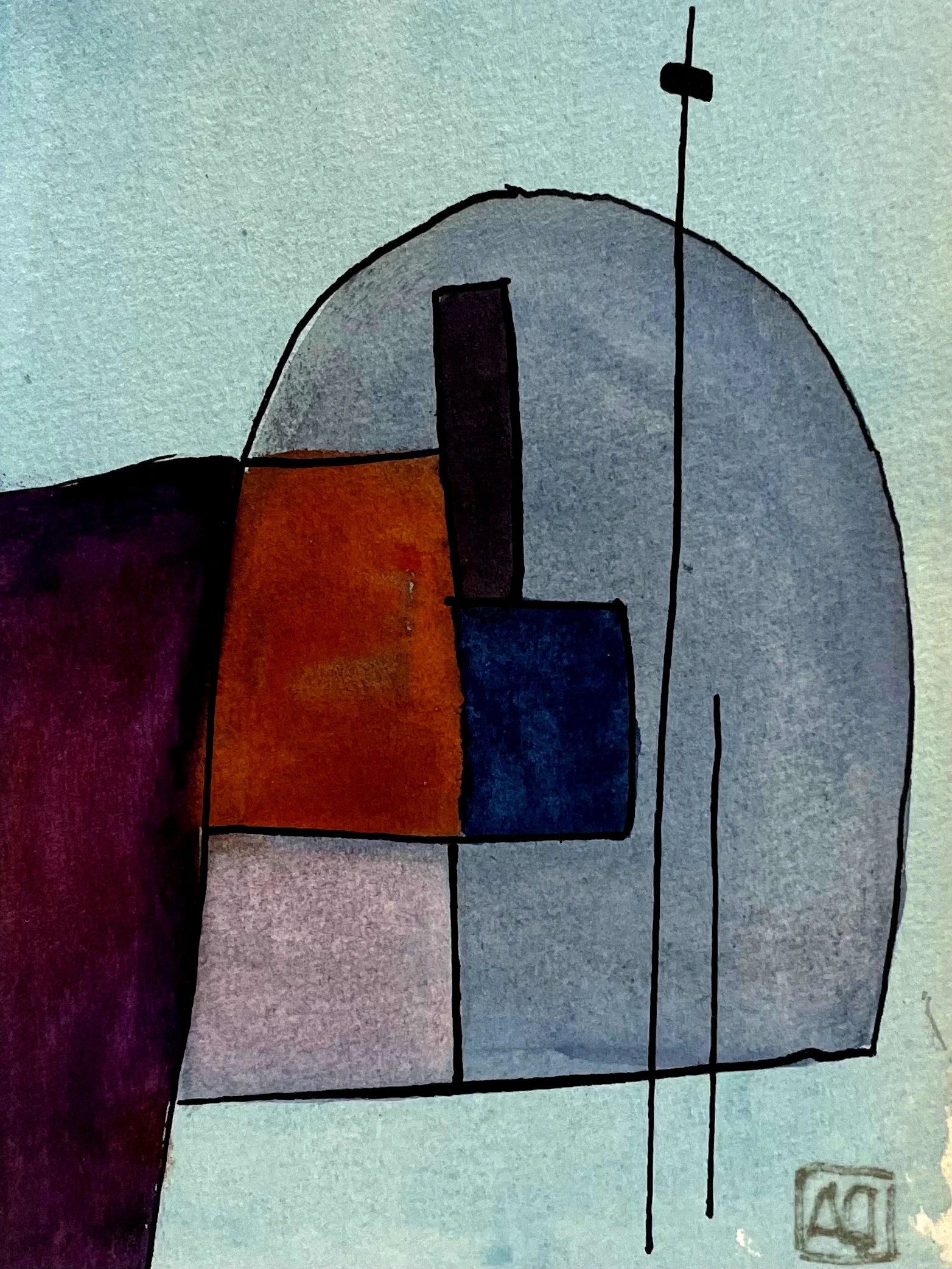 Watercolor Study in F Minor No. 2 — Arnaud Quercy