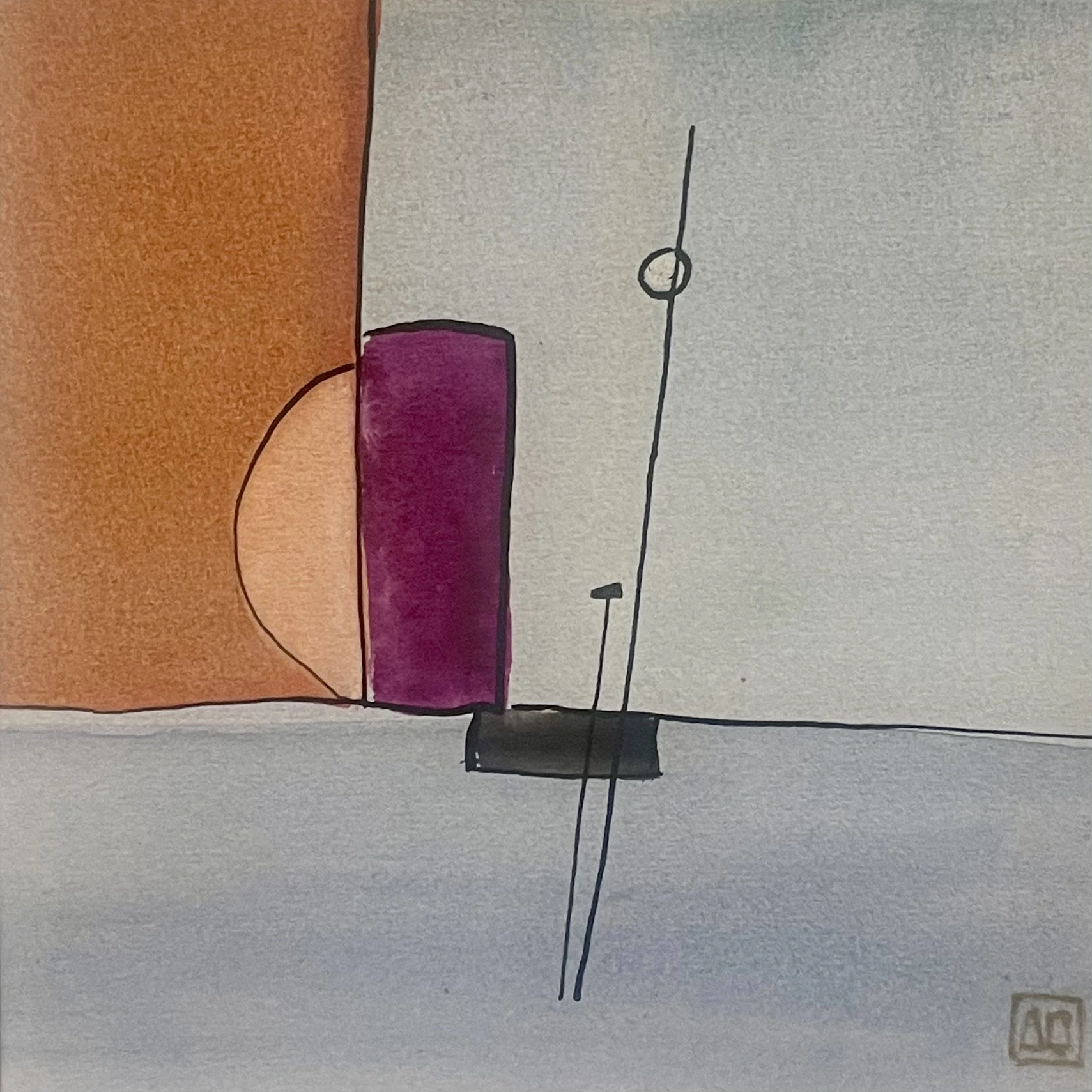 Watercolor Study in F Minor No. 3 — Arnaud Quercy