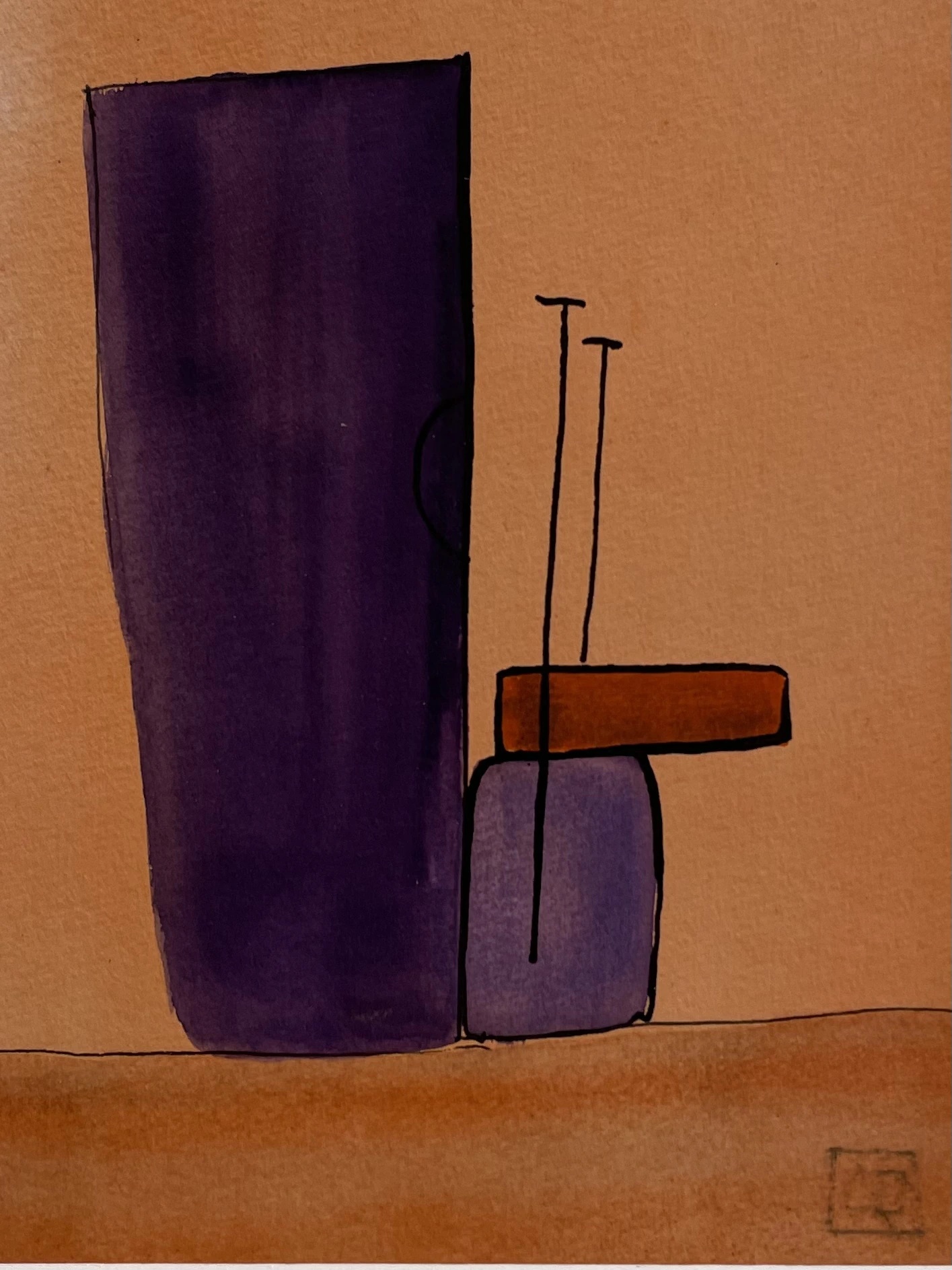 Watercolor Study in G Minor No. 2 — Arnaud Quercy