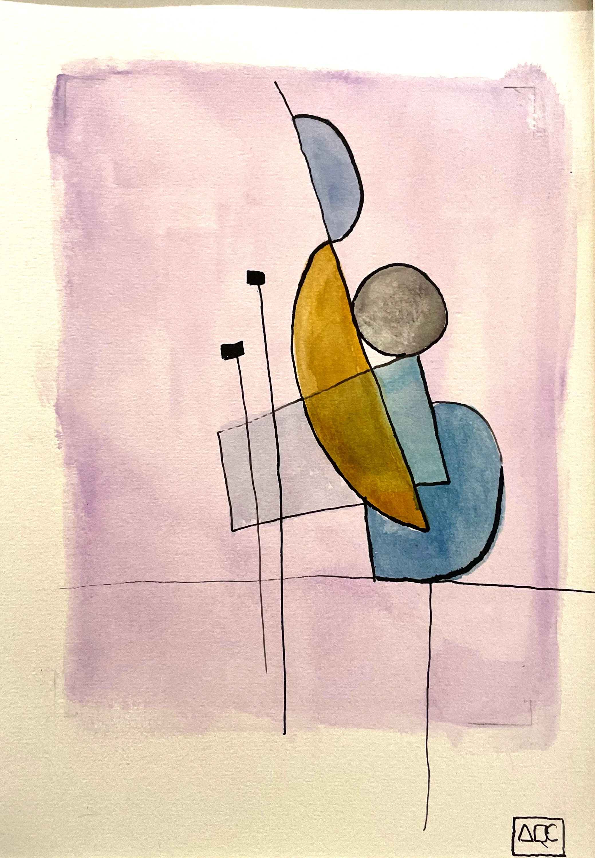 Watercolor Study in Ab Minor No. 1 — Arnaud Quercy
