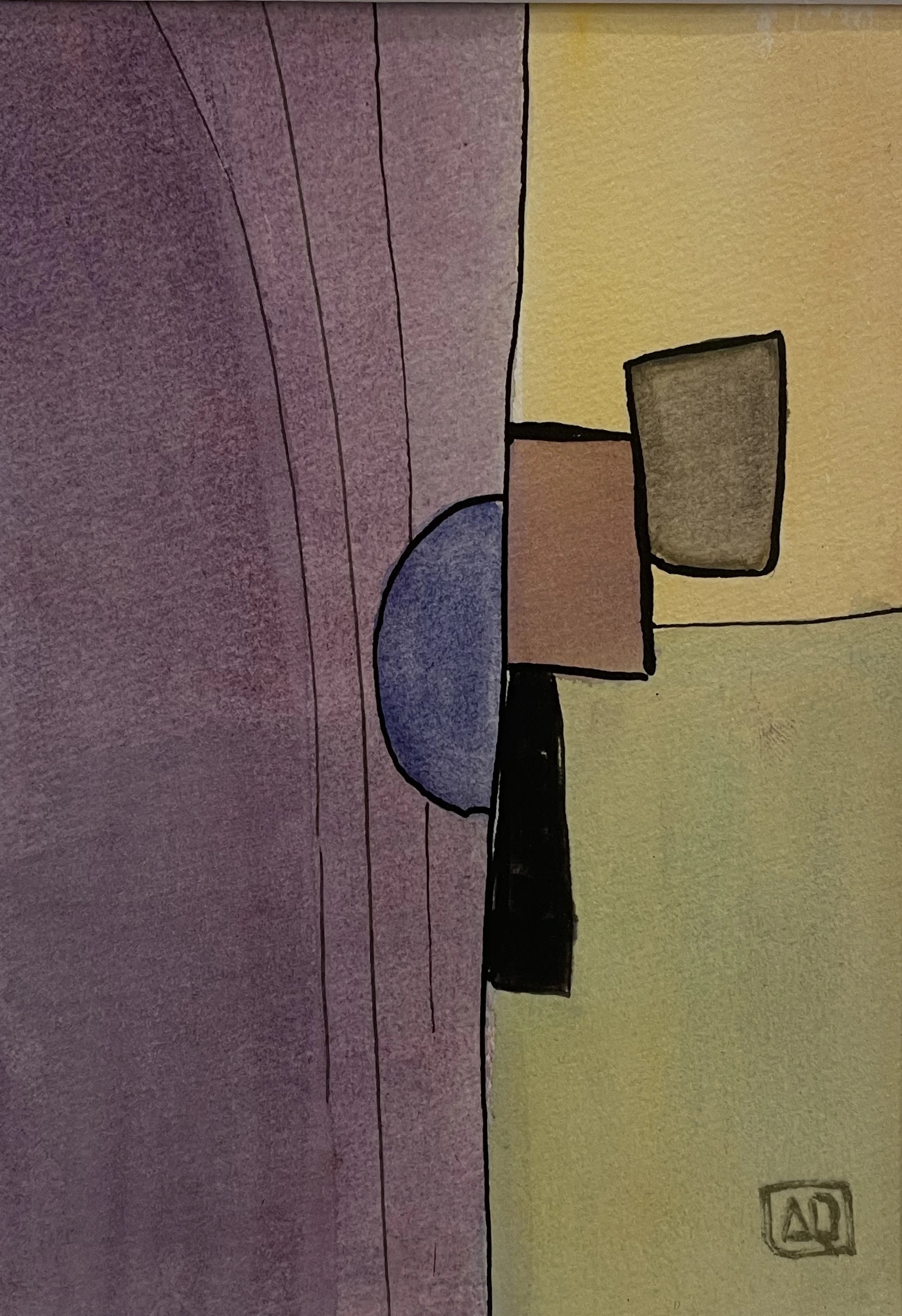 Watercolor Study in D Minor No. 6 — Arnaud Quercy