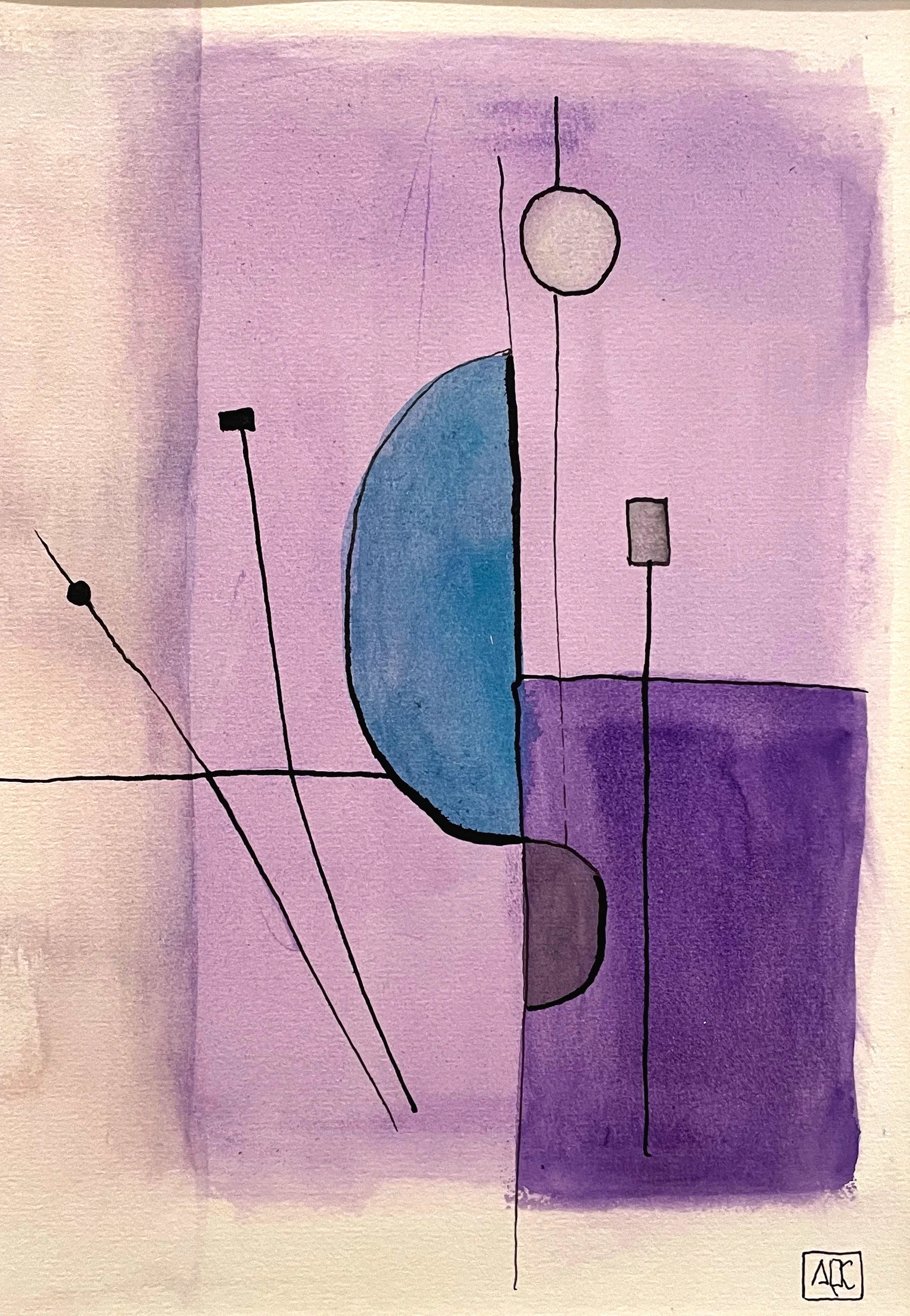 Watercolor Study in F Minor No. 5 — Arnaud Quercy
